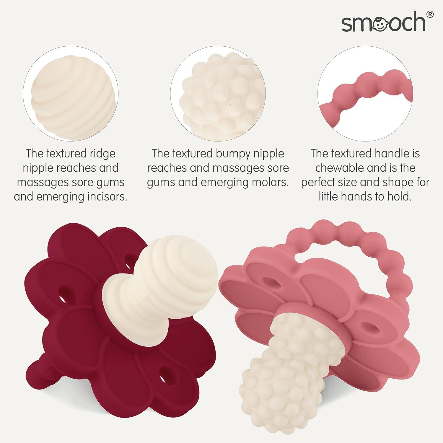 Soothipop Silicone Pacifier Teething Toys for Babies 0-6 Months