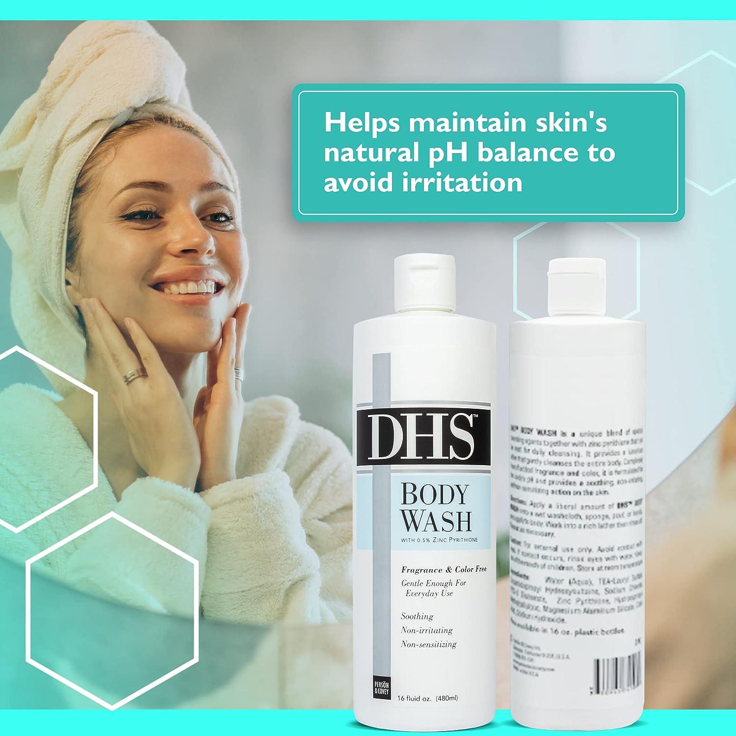 Person & Covey DHS Body Wash Hydrating Body Wash/Cleanser/Safe and