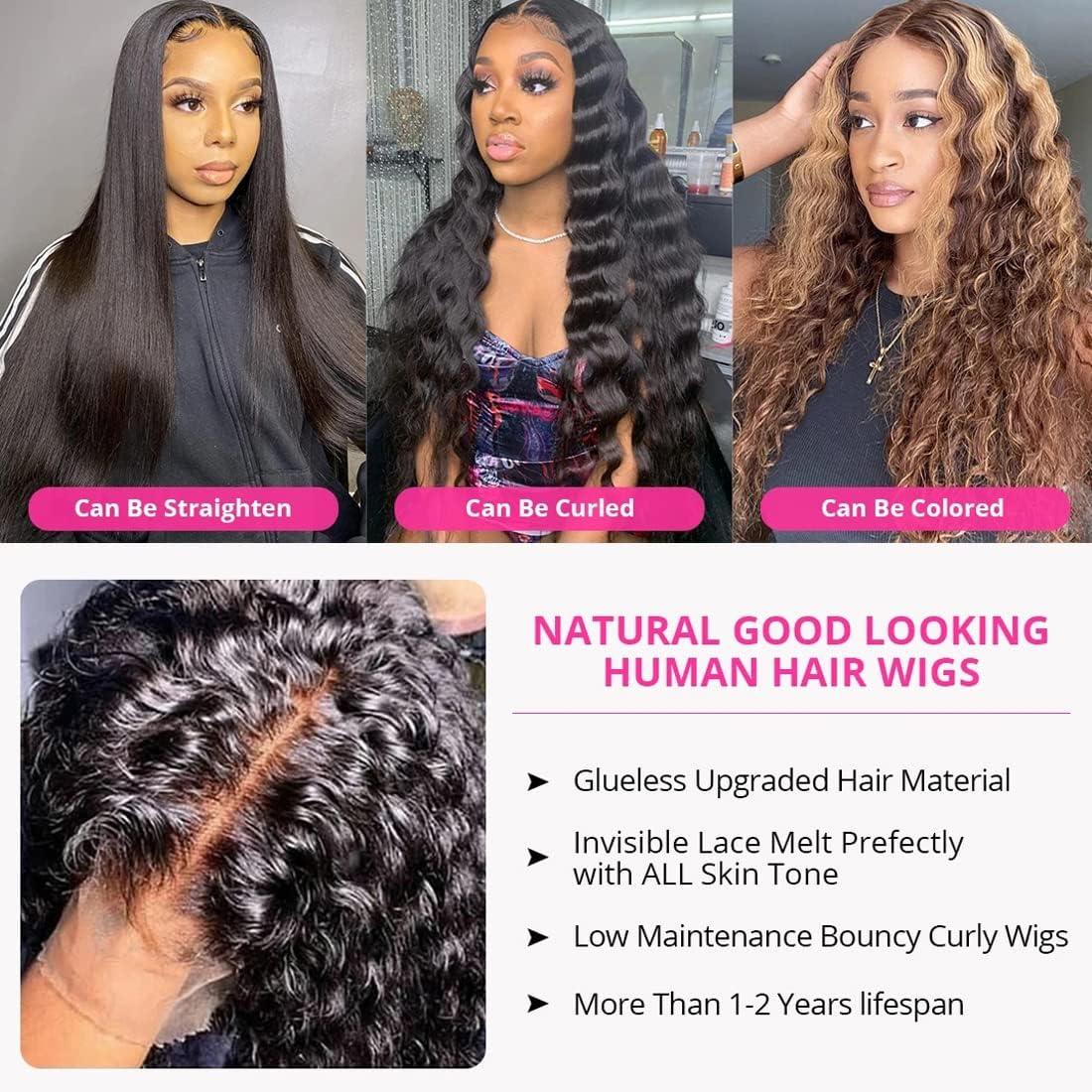 1/2 wigs human hair hot sale