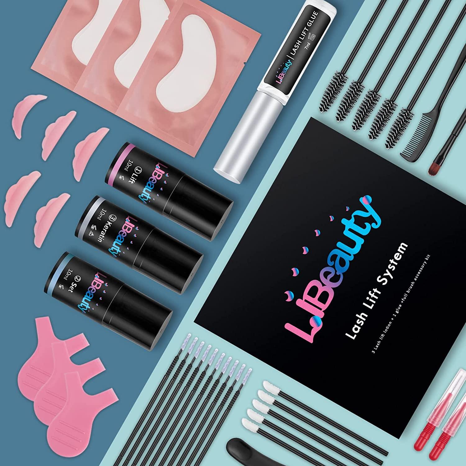 Libeauty Lash Lift Kit, Eeyelash Perm Kit, Premium Perm DIY Lifting Kit