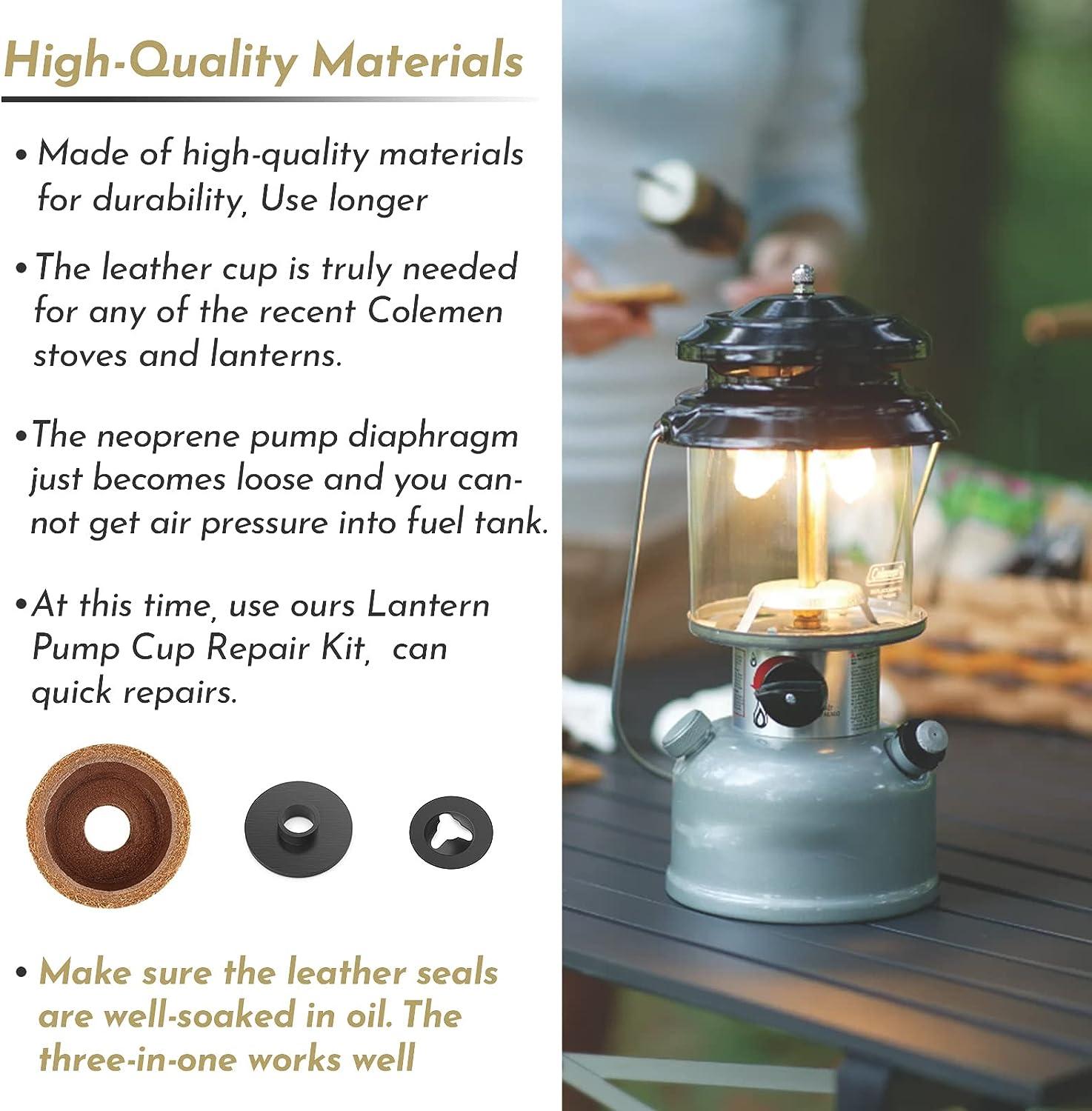 Coleman Lantern Stove Pump Cup Replacement Kit - Leather