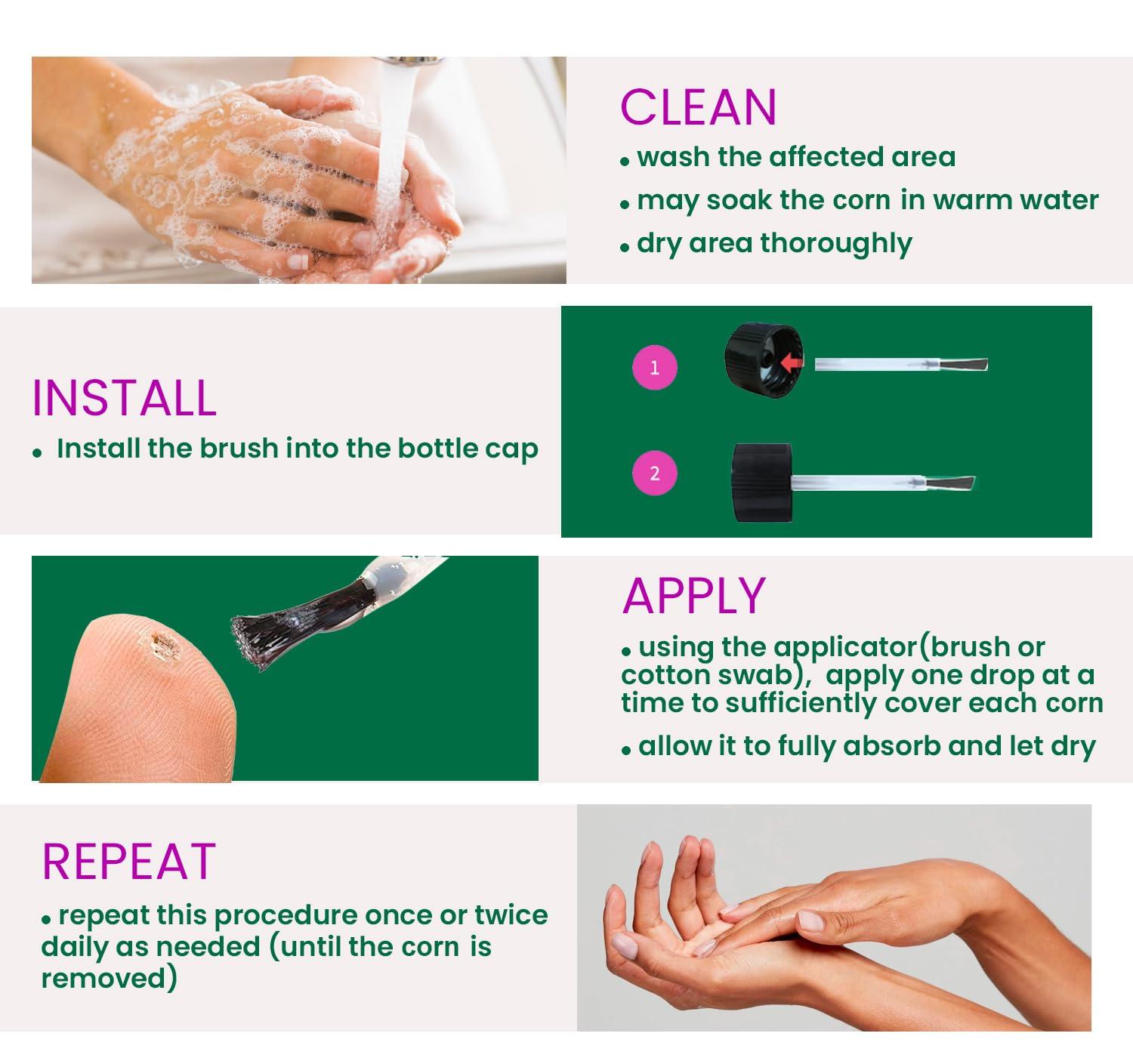 FastActing Corn & Callus Remover with Salicylic Acid 6PCS