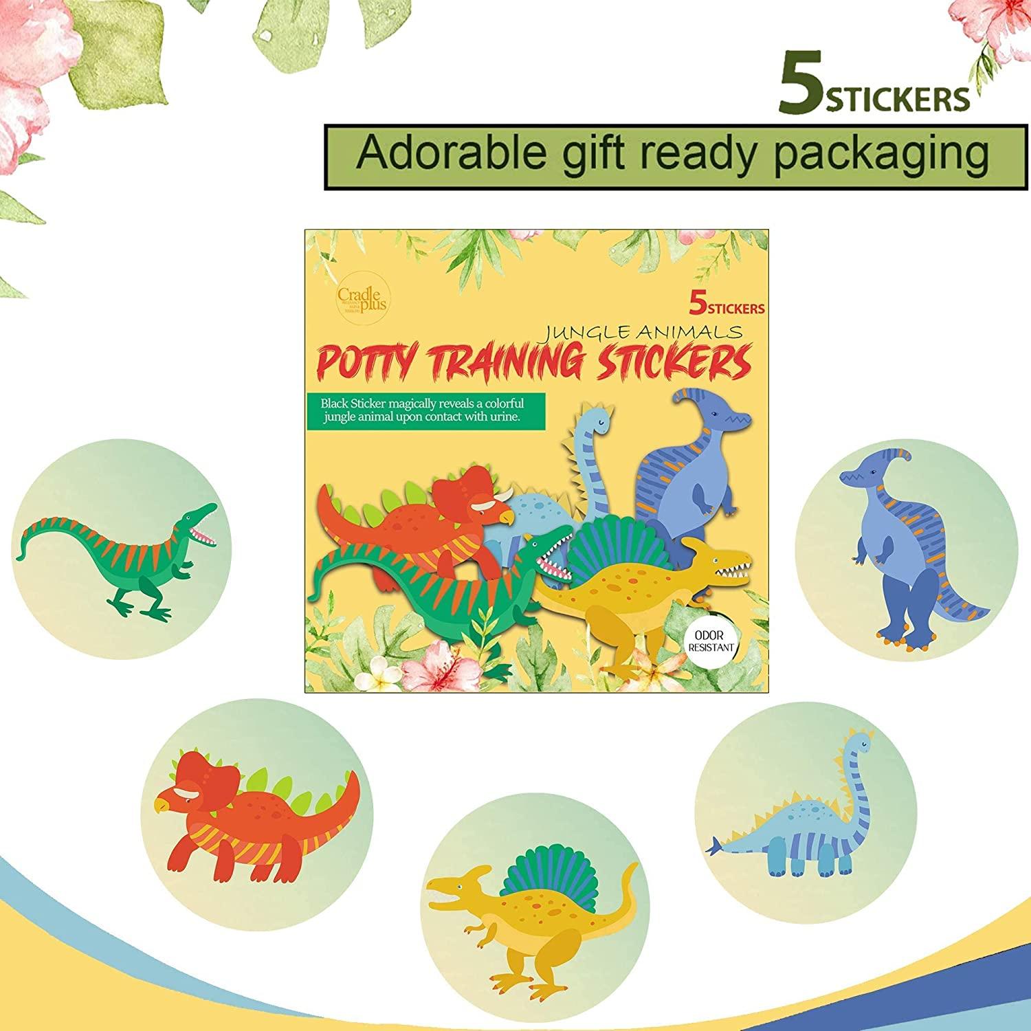 Potty Training Seat Magic Sticker Dinosaur Toddler Potty Training