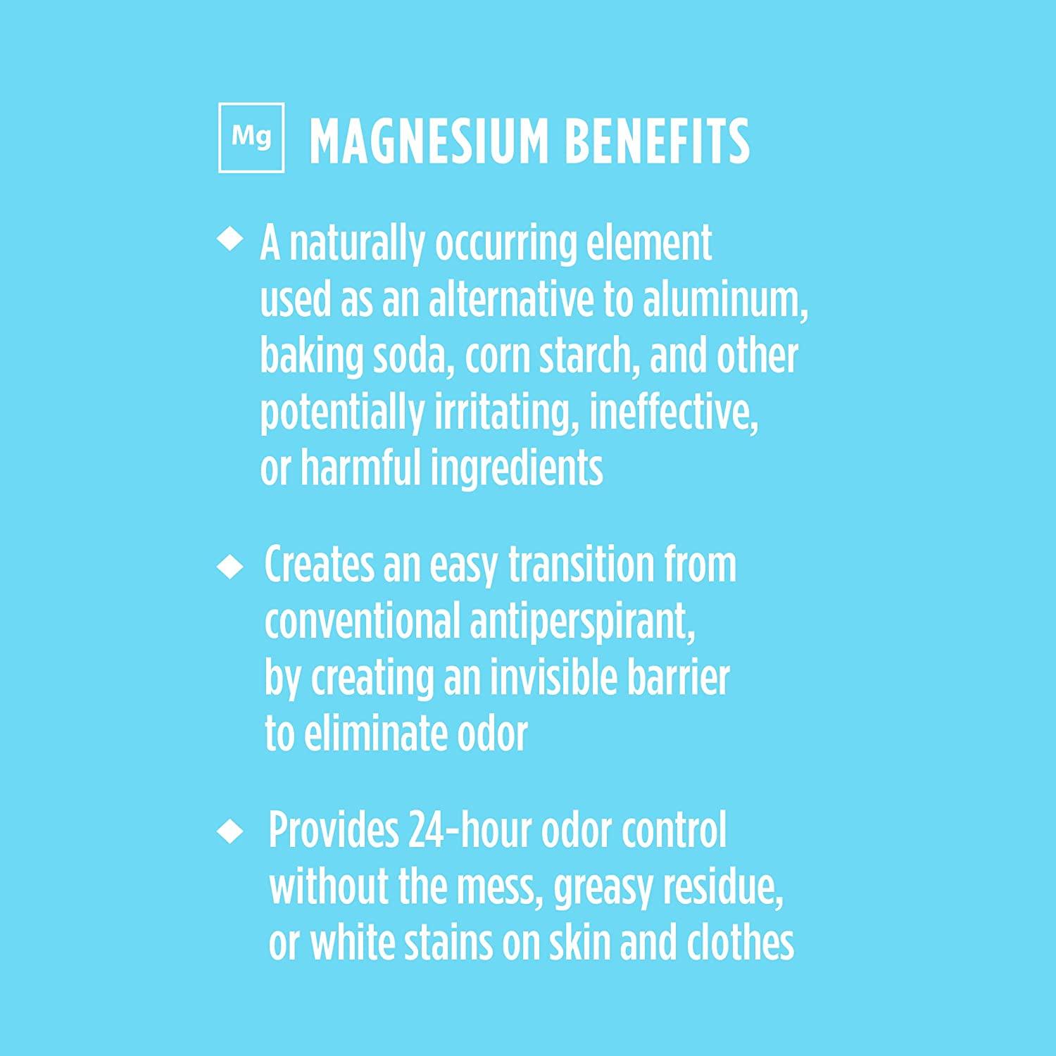 Crystal Body Deodorant Magnesium Enriched Deodorant Sea