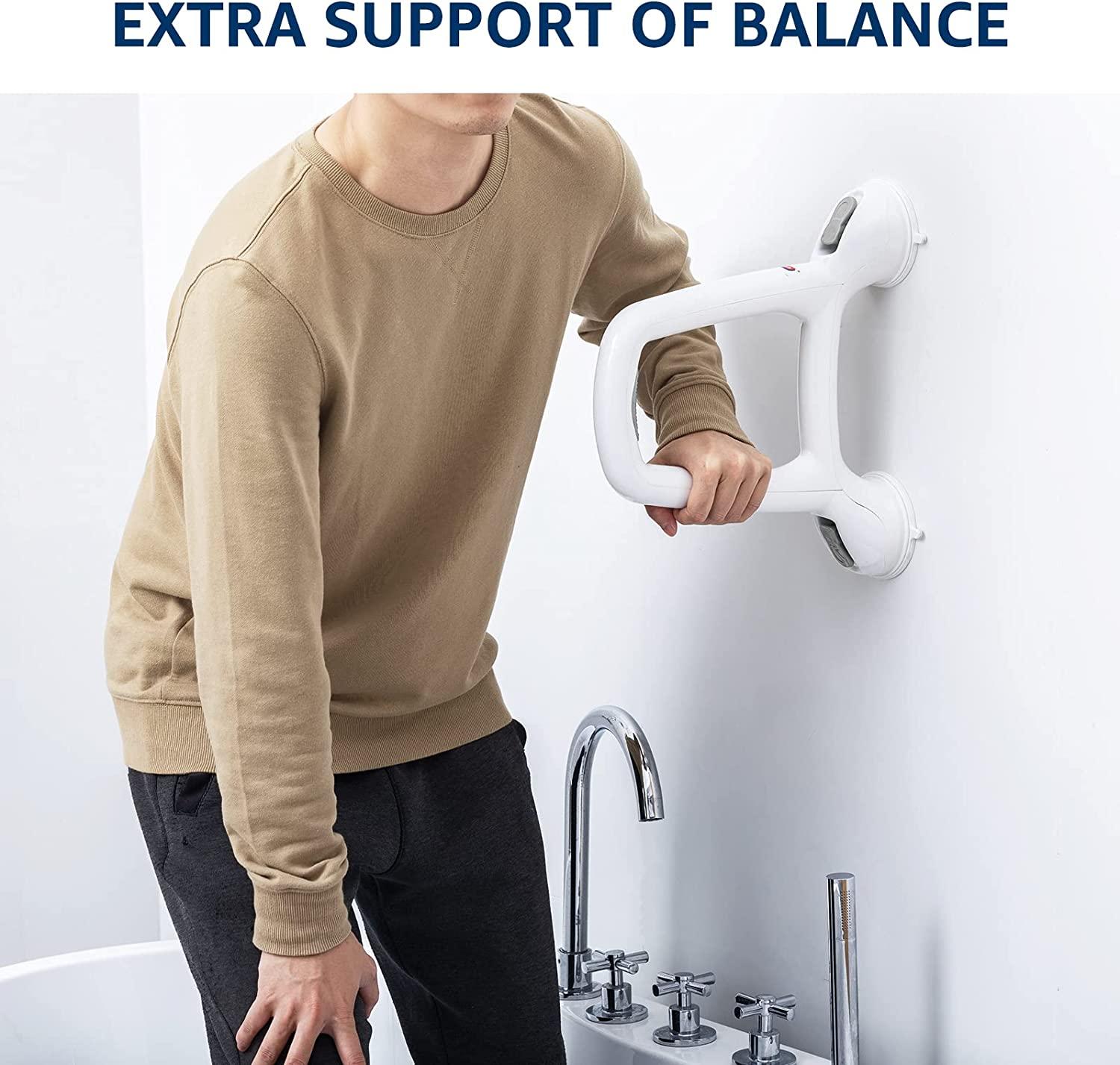 TAILI Suction Shower Safety Grab Bar Bathroom Balance Handle Strong