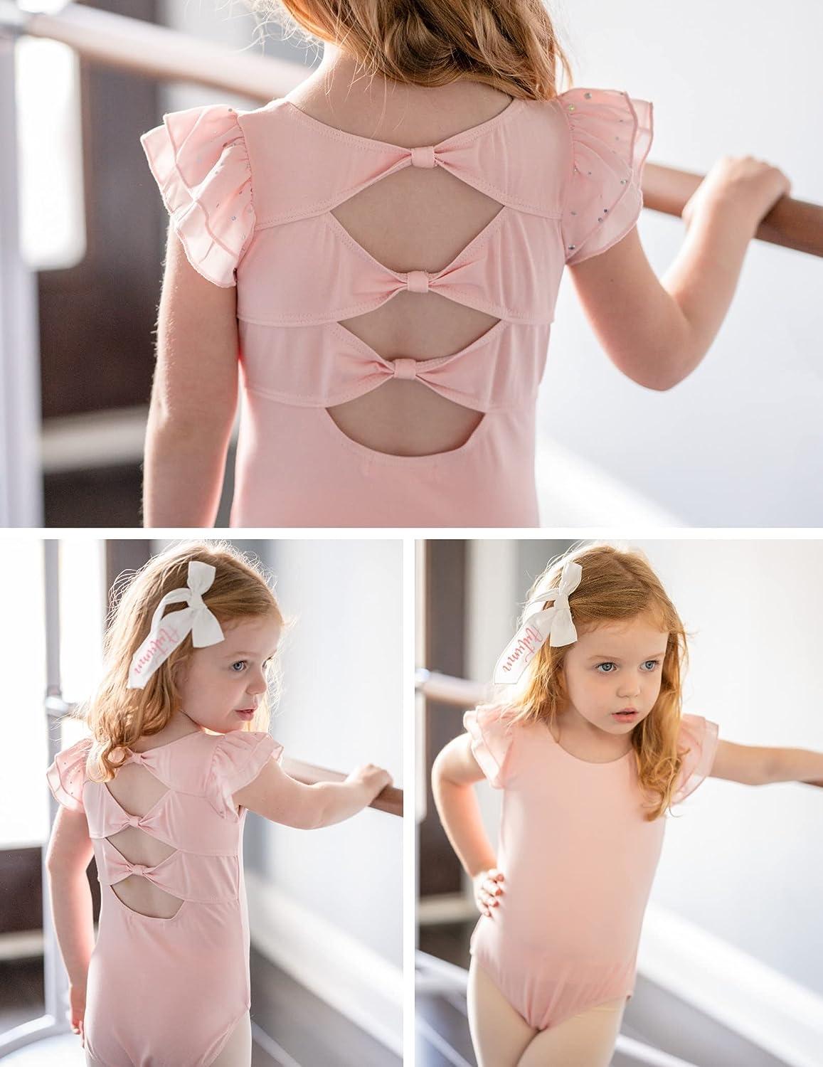 Leotard Ginnastica Bambino Body Danza Nero Per Bambini 7-12 Anni – In Tessuto Rete, Per Balletto, Ginnastica E Recital Abbigliamento Danza Per Bambini - Foto 6