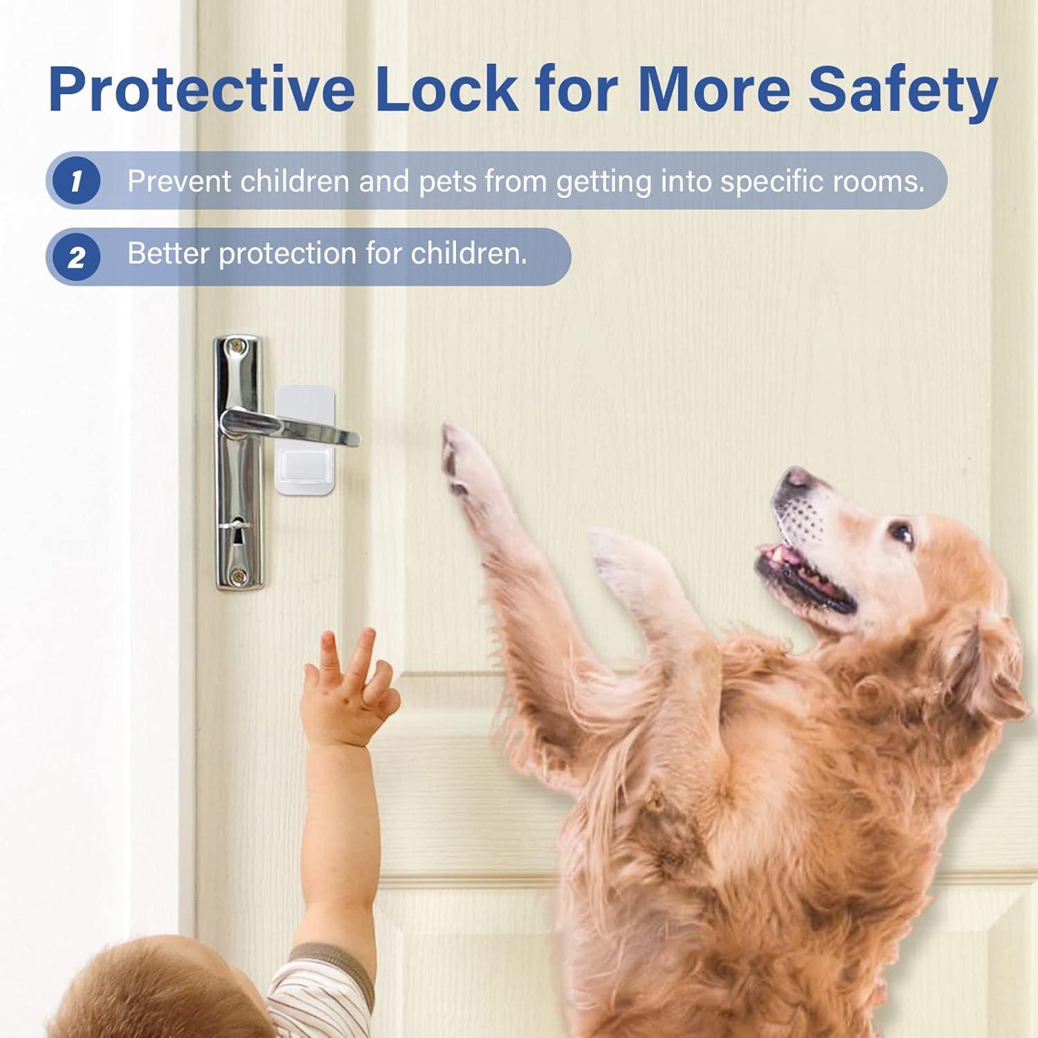 Alyvisun Door Handle Lock for Children Baby Safety Door Lock