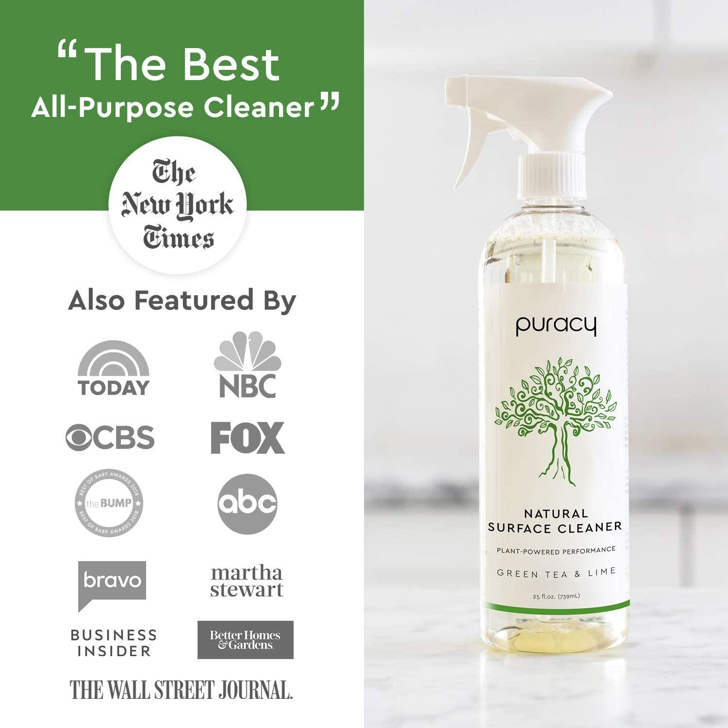 Puracy MultiSurface Cleaner, Natural Everyday Household All Purpose