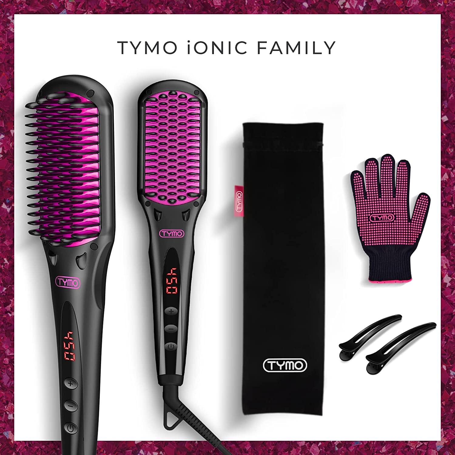 Tymo Hair Straightener Brush - Temu