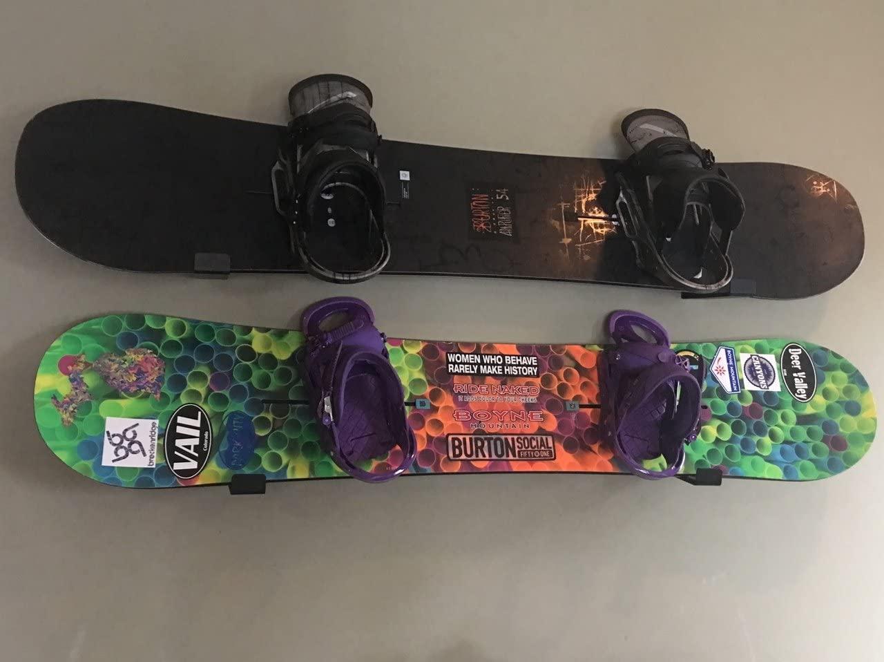 StoreYourBoard Minimalist Snowboard Display Rack Wall Mount