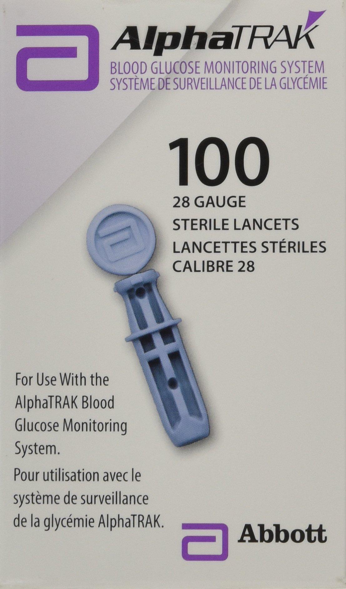 AlphaTRAK Lancets 28 Gauge Sterile Box of 100 Shop Now