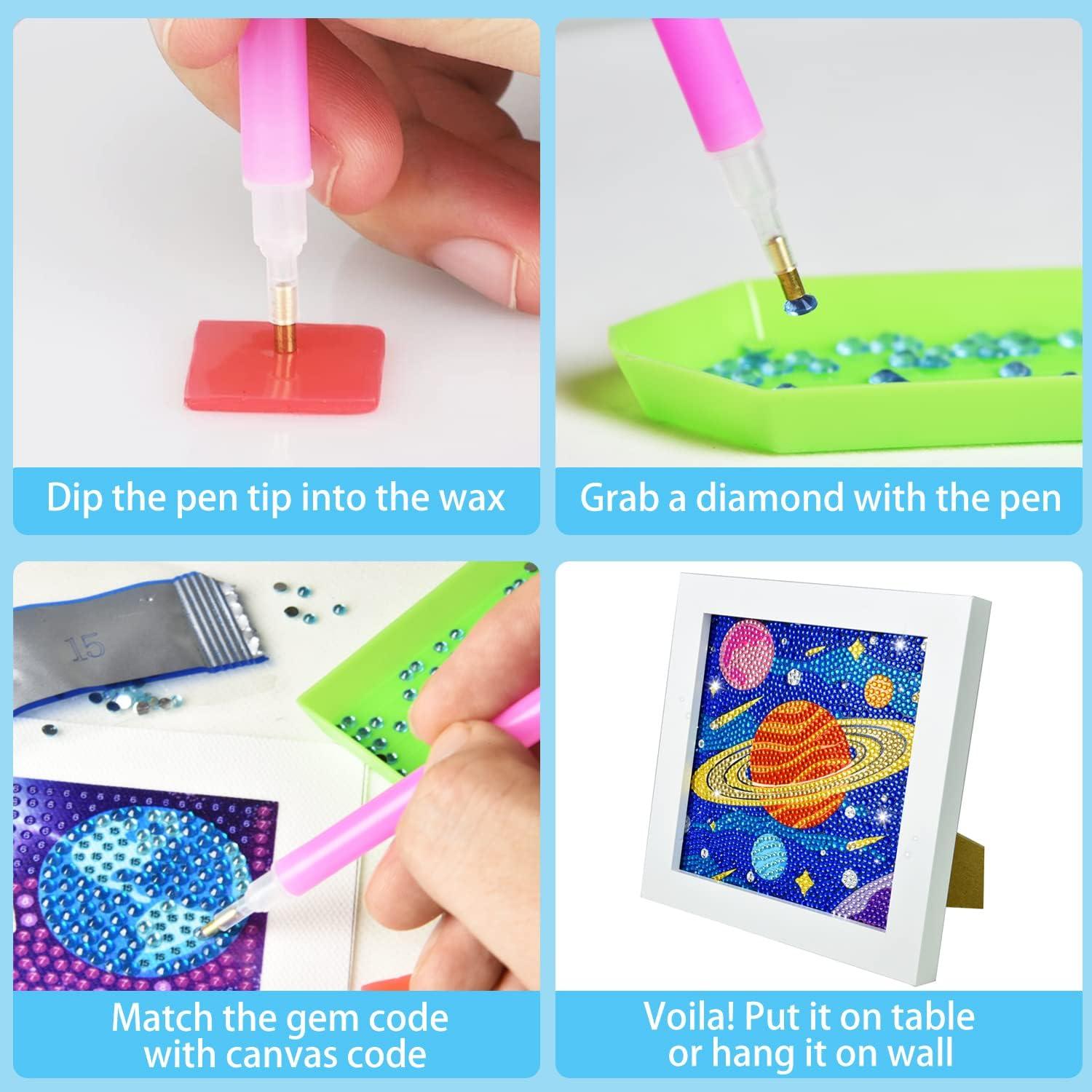 Children's Diamond Painting Diy Making Parent-child Manual Toy