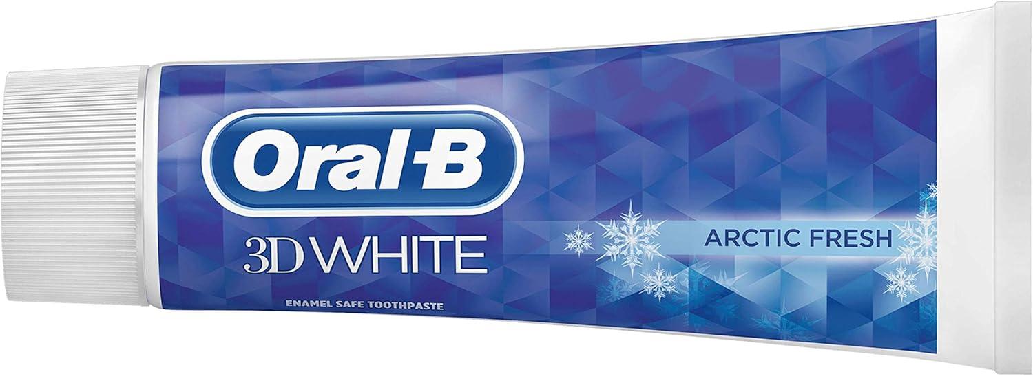 Buy Oral-B 3D White Arctic Toothpaste 75ml - Whiten Teeth & Freshen ...