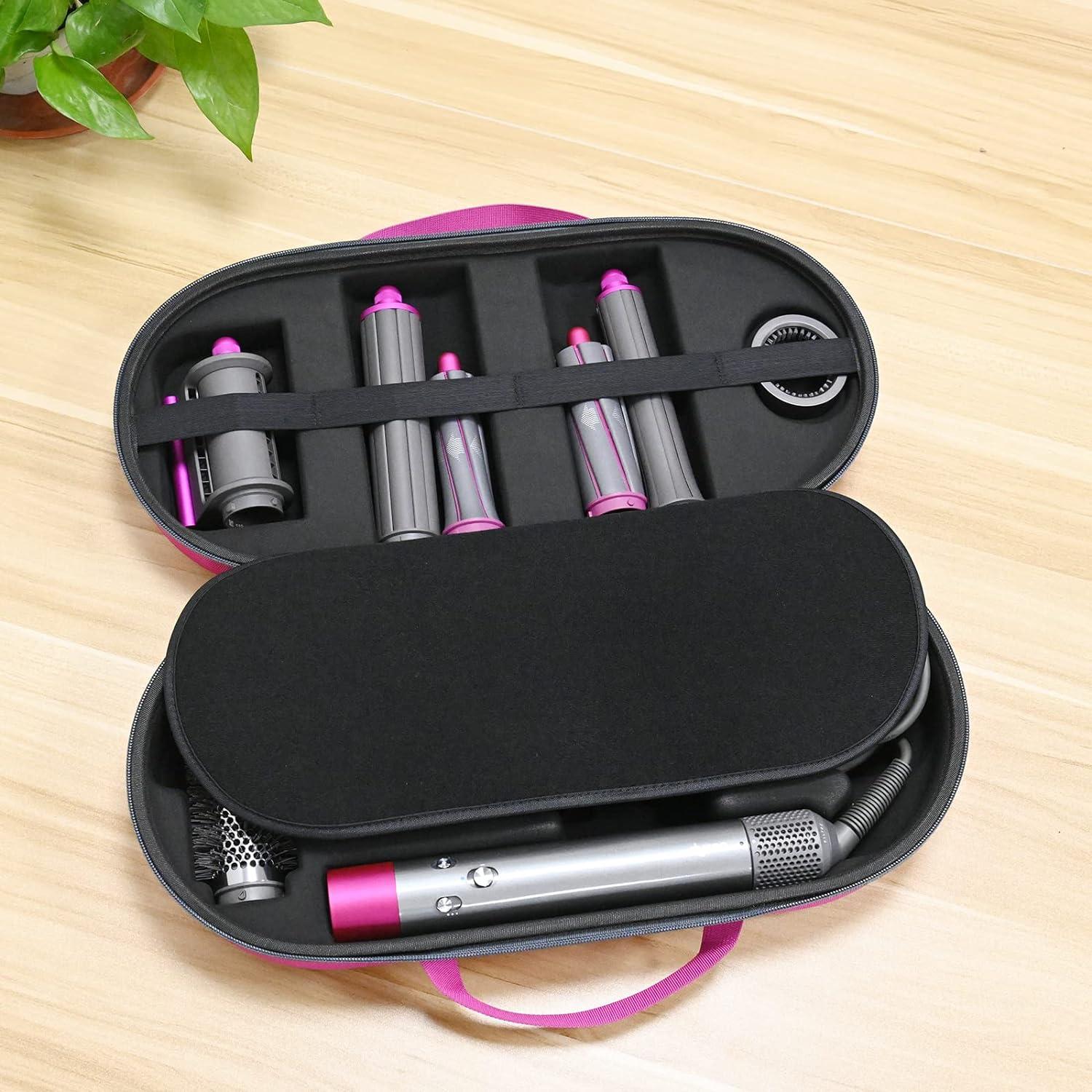 RLSOCO Hard Case for Dyson Airwrap Long/Complete Styler - Pink
