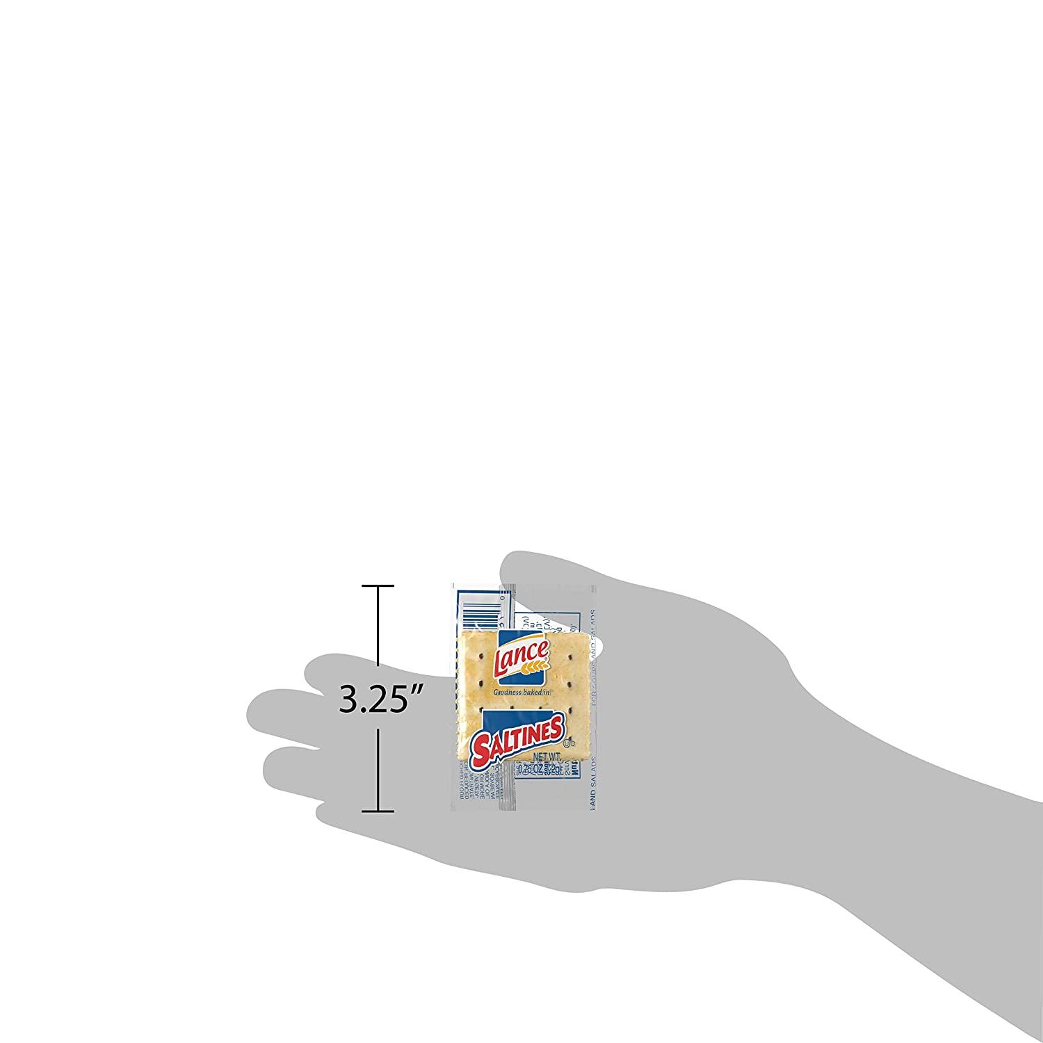 Lance Saltines Crackers, Single Serve Packs, 500 Count