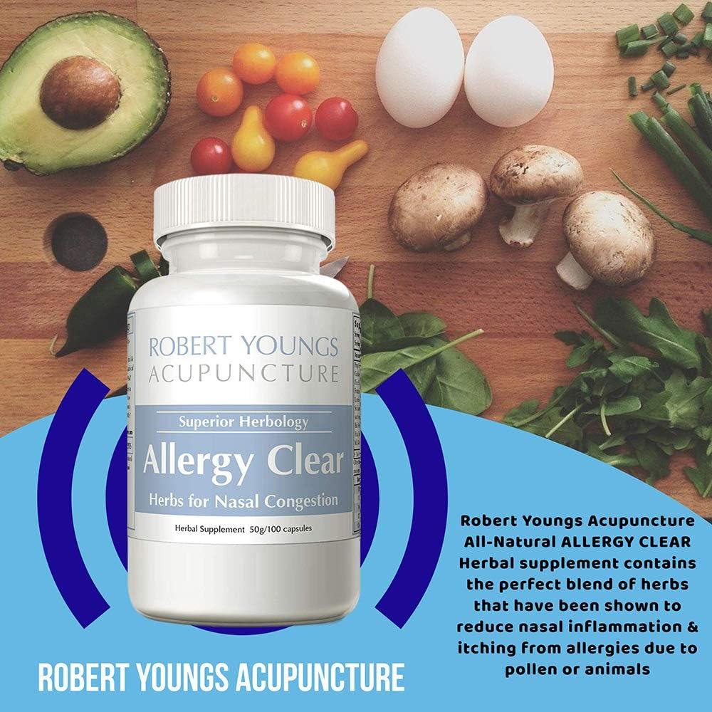 Maximum Strength Natural Remedy for Seasonal Allergies (100 Capsules ...