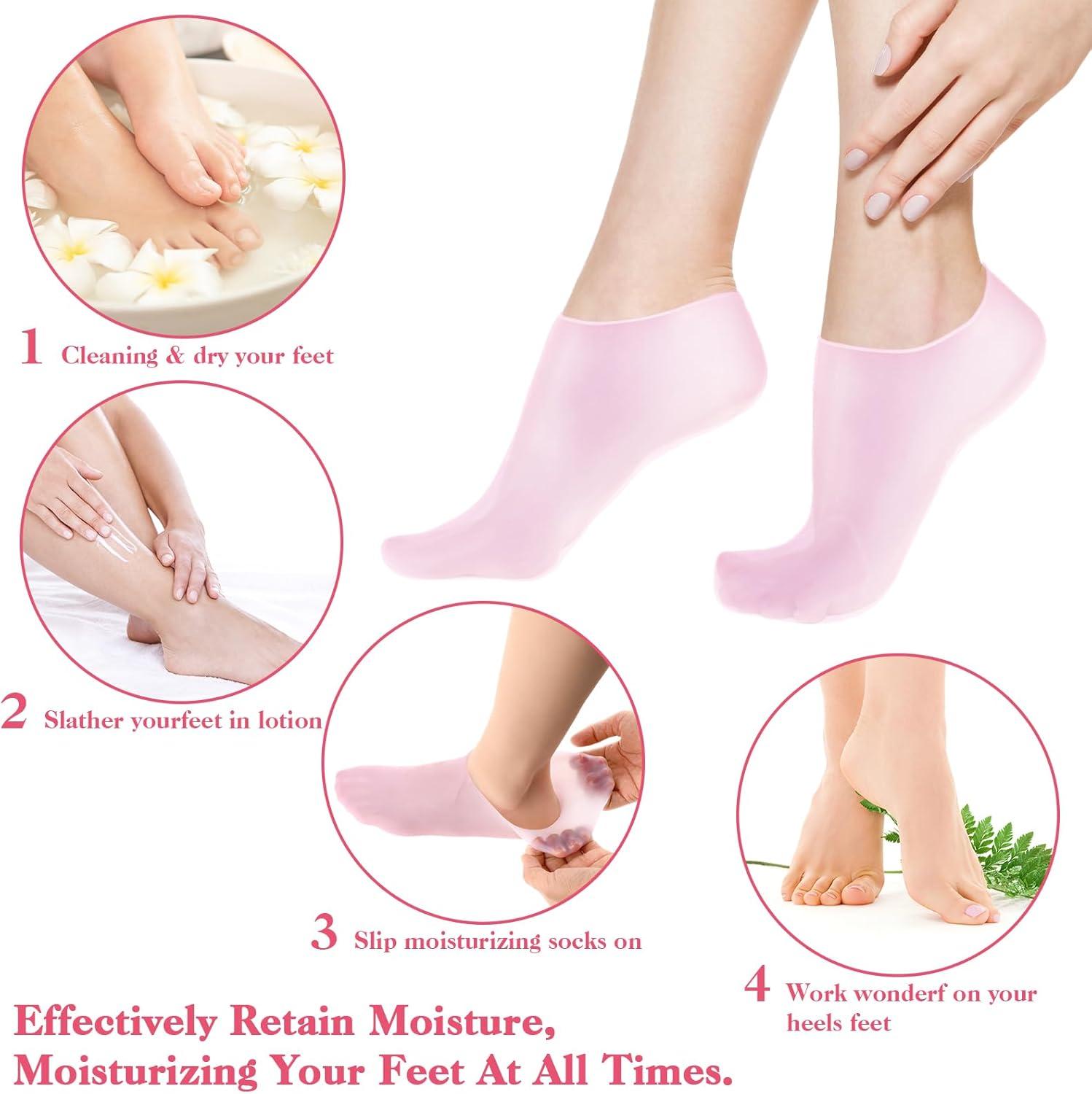 Foot Care Overnight Socks Dry Feet Care Dry Feet Soft Spa Socks