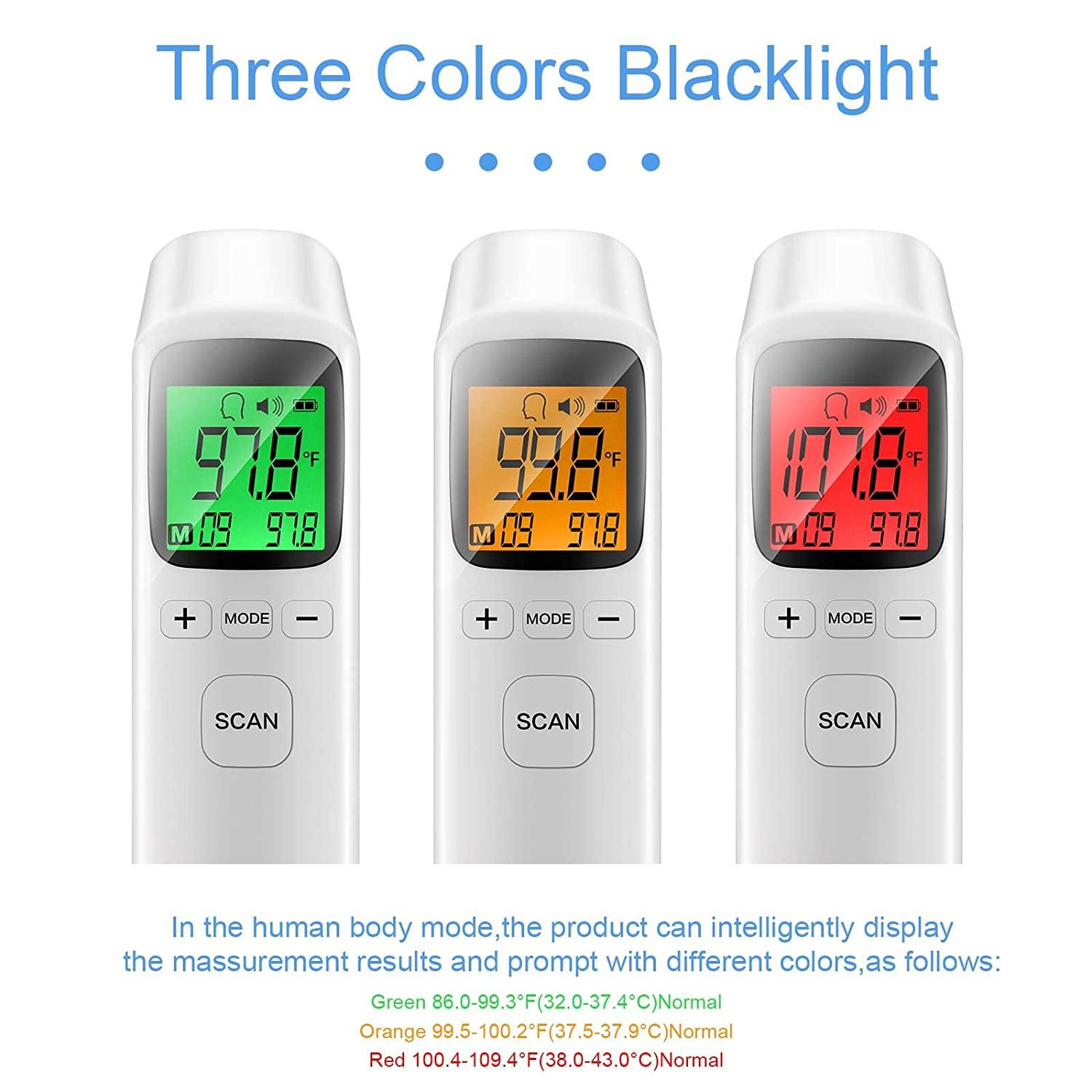 NonContact Infrared Forehead Thermometer , Digital Thermometer , Body