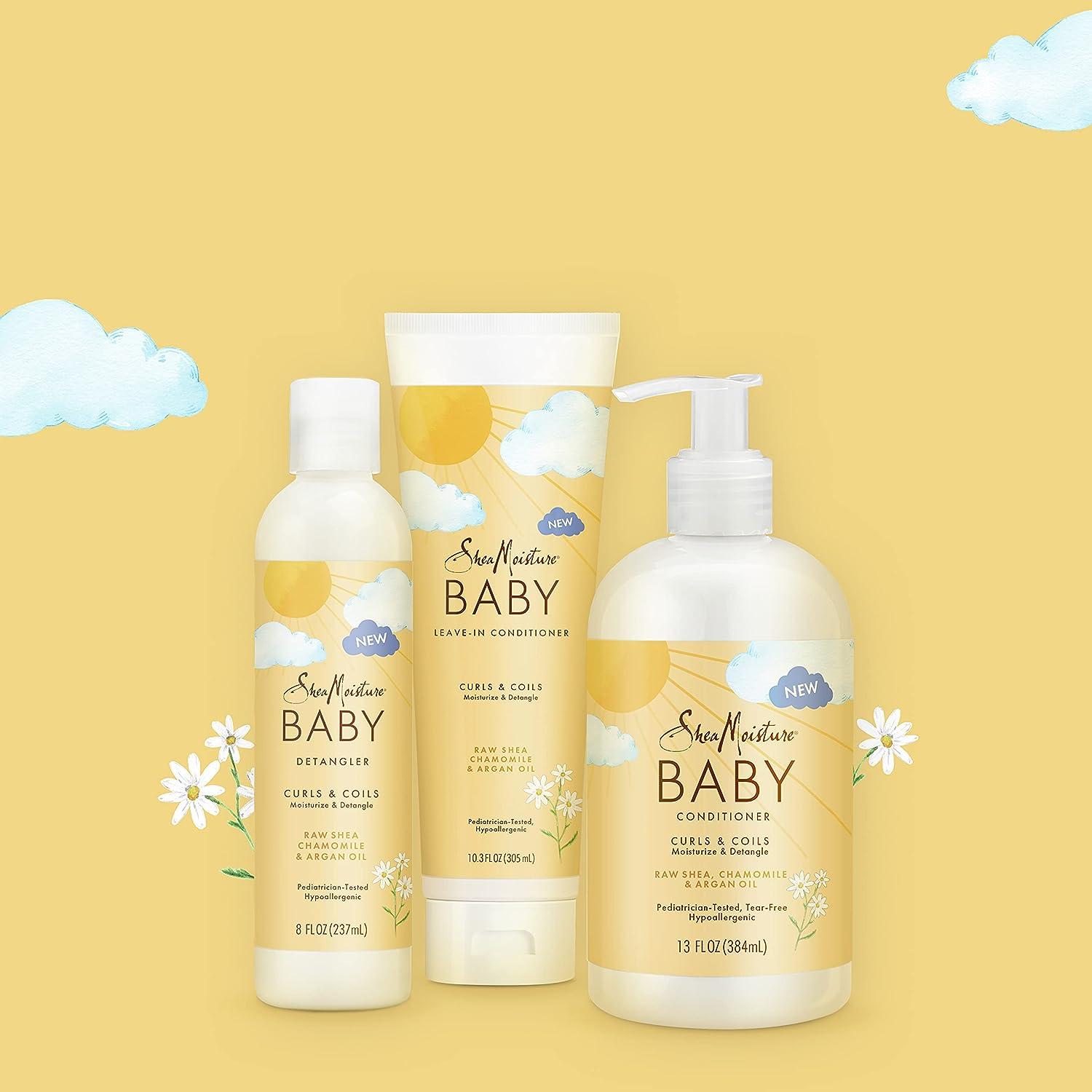 SheaMoisture Baby Leave-In Conditioner Raw Shea Argan Oil