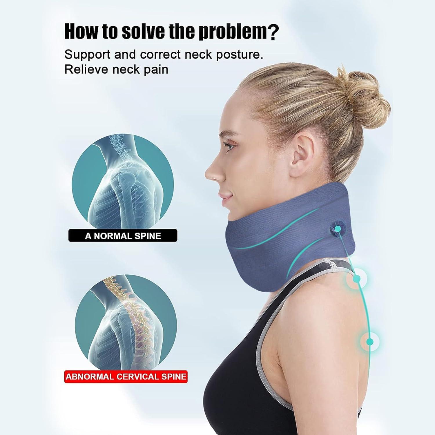 Wonder Care Neck Brace for Sleeping Cervical Collar Relief Neck Pain