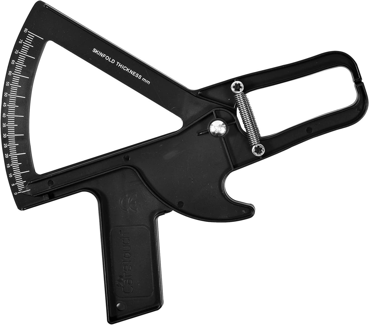 Care Touch Pro Body Fat Measure with Skinfold Caliper Set, Measuring