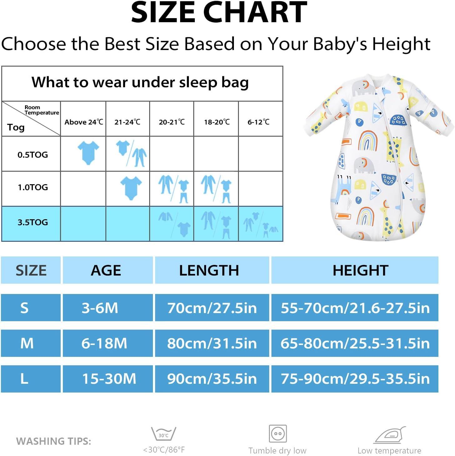 Temperature Guide Tog Sleep Sack ErgoPouch Organic Cotton Sleep