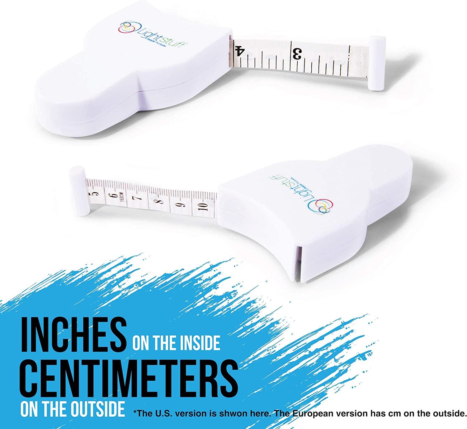 Body Measuring Tape Compact, Ergonomic Body Measurement Tape with One