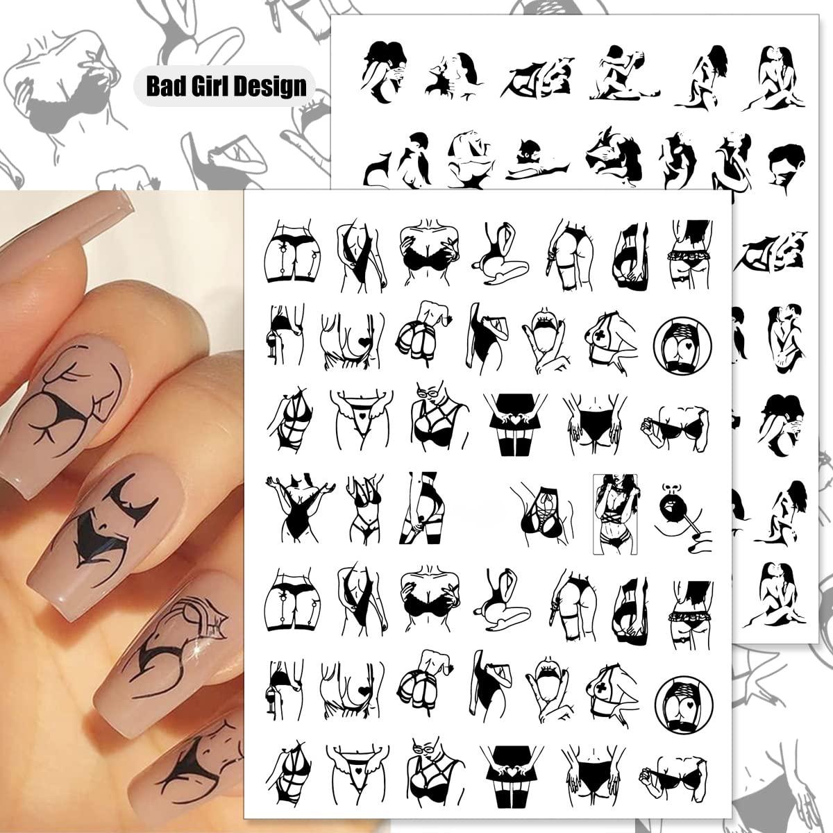 BAD BUNNY Nail Art | MAENAILDESIGNS - YouTube