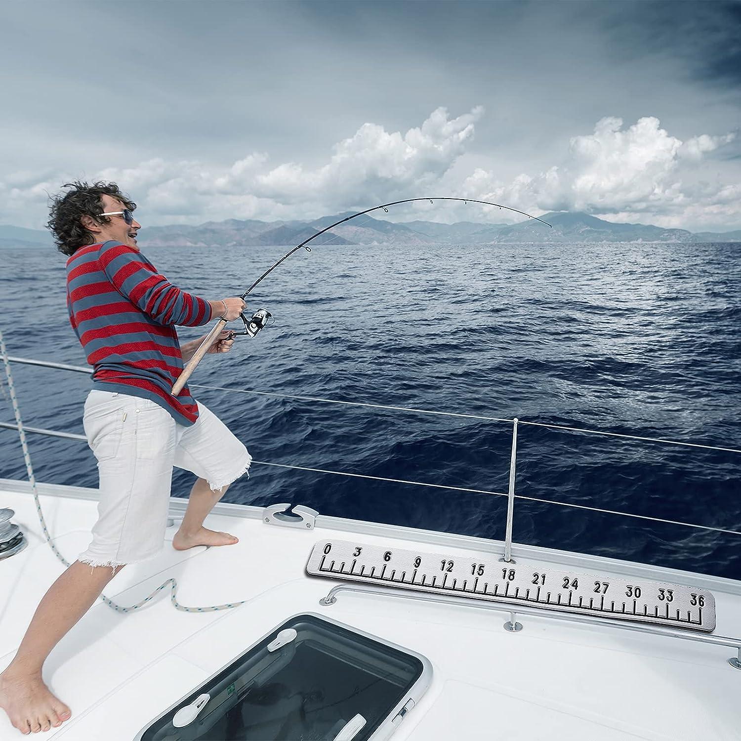 36 Inch Foam Fish Measuring Tape Marine Fishing Accessory for Boats