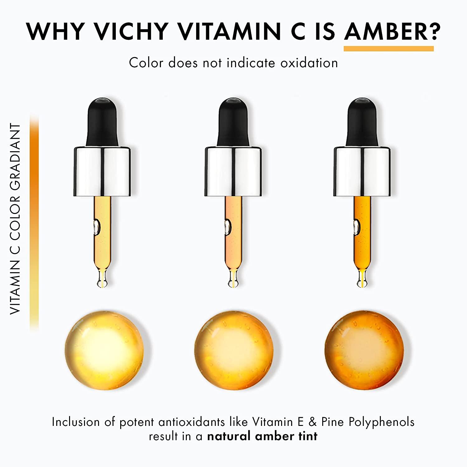 Vichy LiftActiv Vitamin C Serum Brightening and Anti Aging Serum for