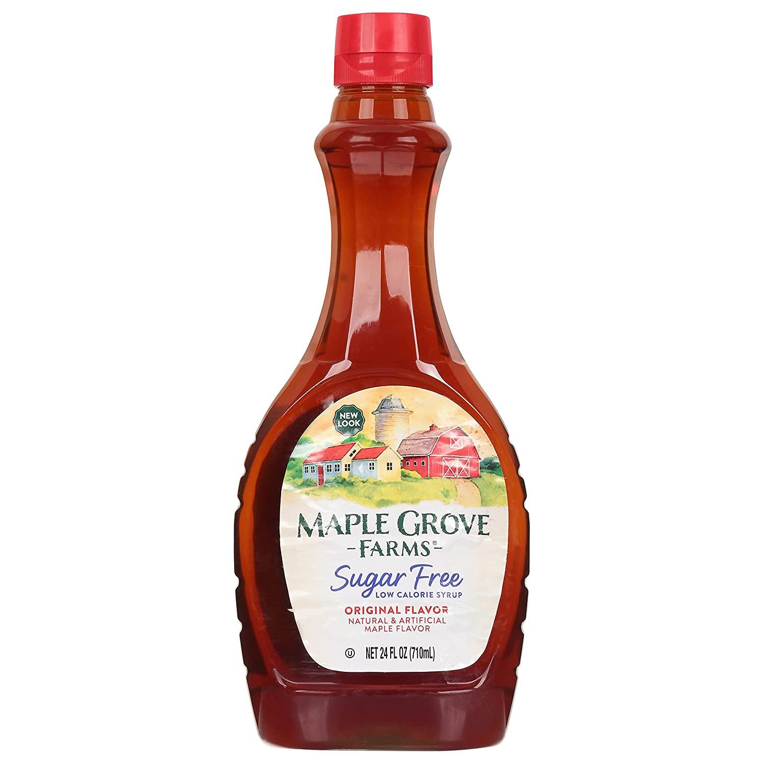Maple Grove Farms, Syrup, Sugar Free, 24 Ounce Sugar Free Maple Syrup