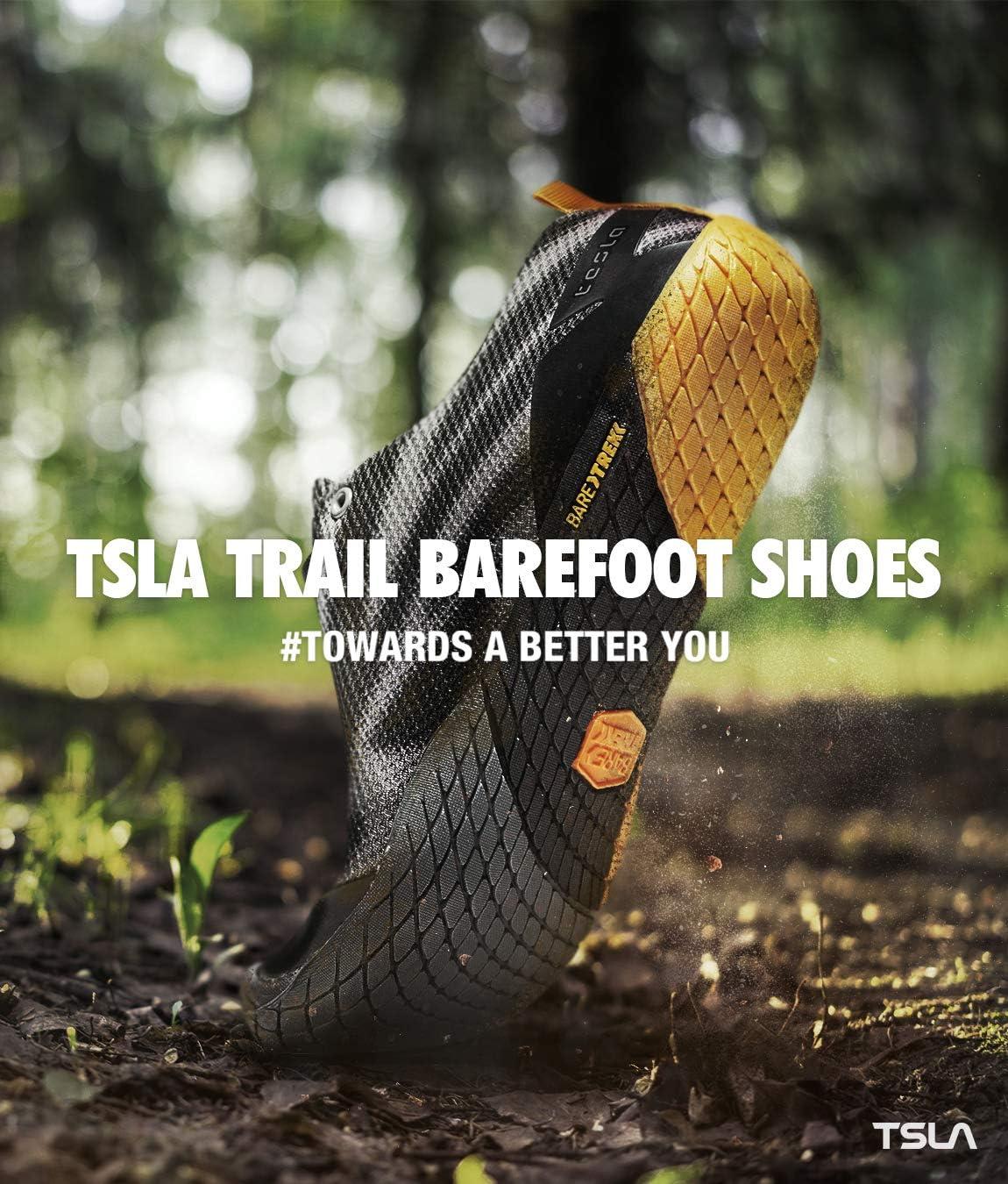 Tesla TF-BK31 Men Size 9.5 Women 10.5 Trail Running BareTrek Shoes
