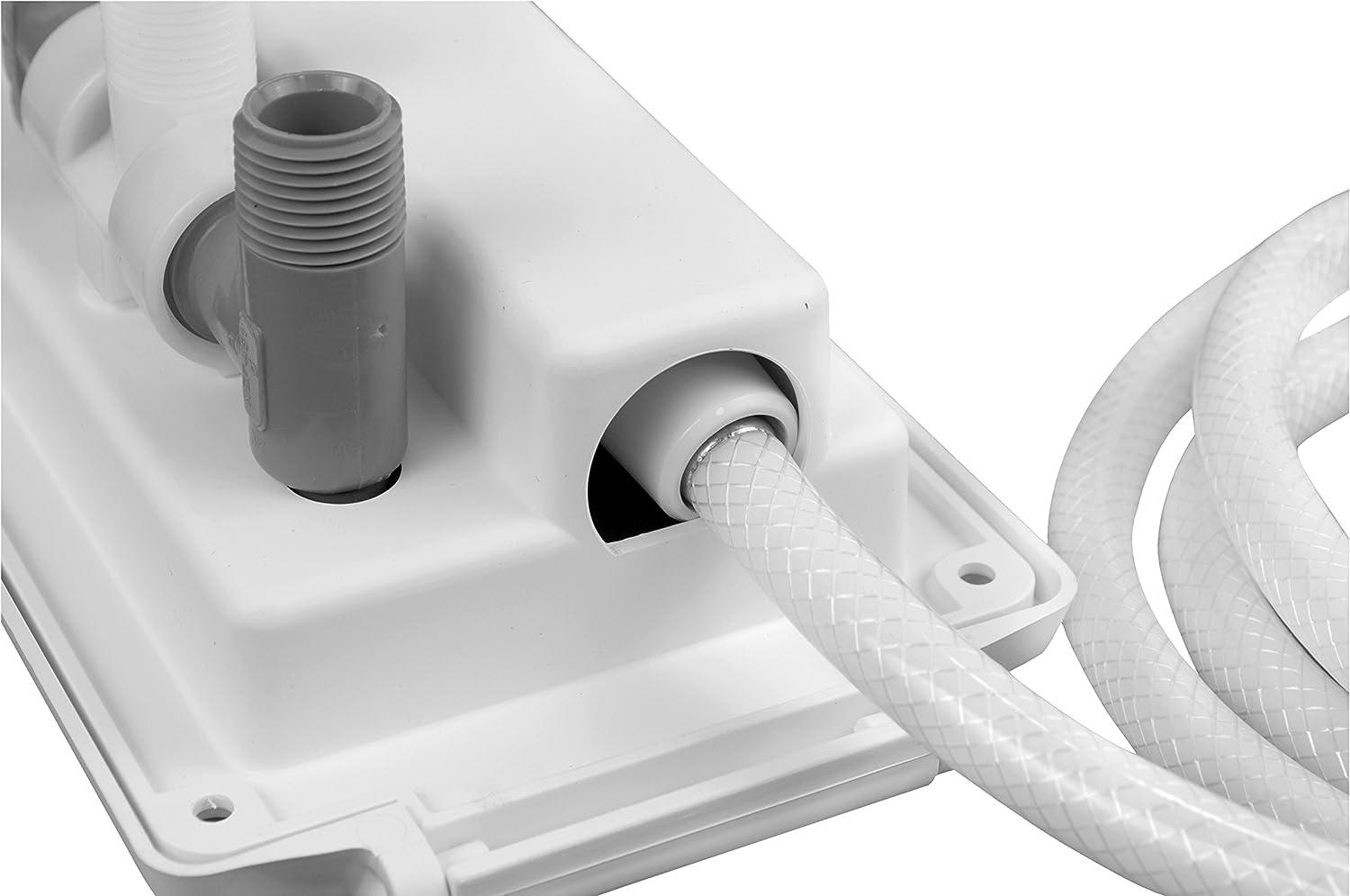 Attwood 41314 AftDeck Hot & Cold Freshwater Boat Shower Kit