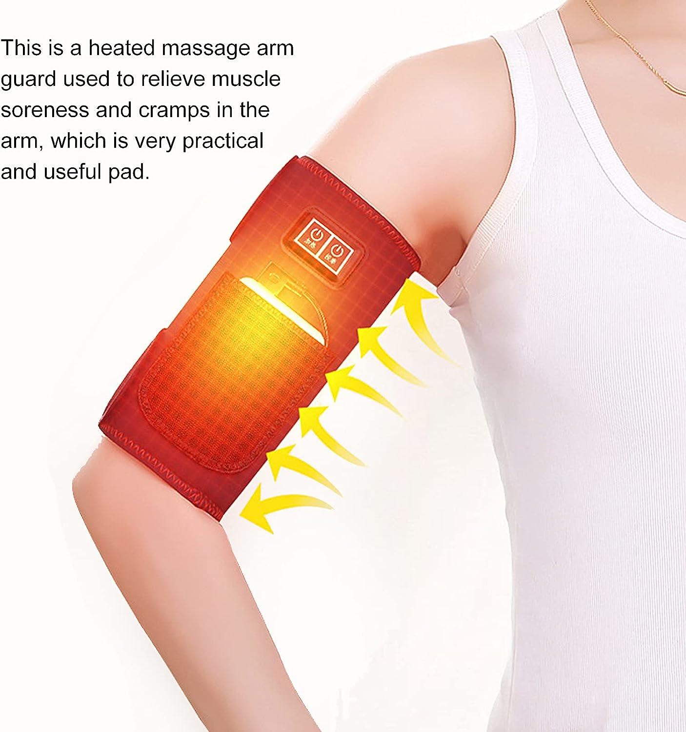 Portable Arm Heating Pad Wrap with Vibration Massage - USB Electric Heat  Therapy for Muscle Soreness (Less Than 45CM) | Buy Now with Express  International Delivery | GoSupps.com