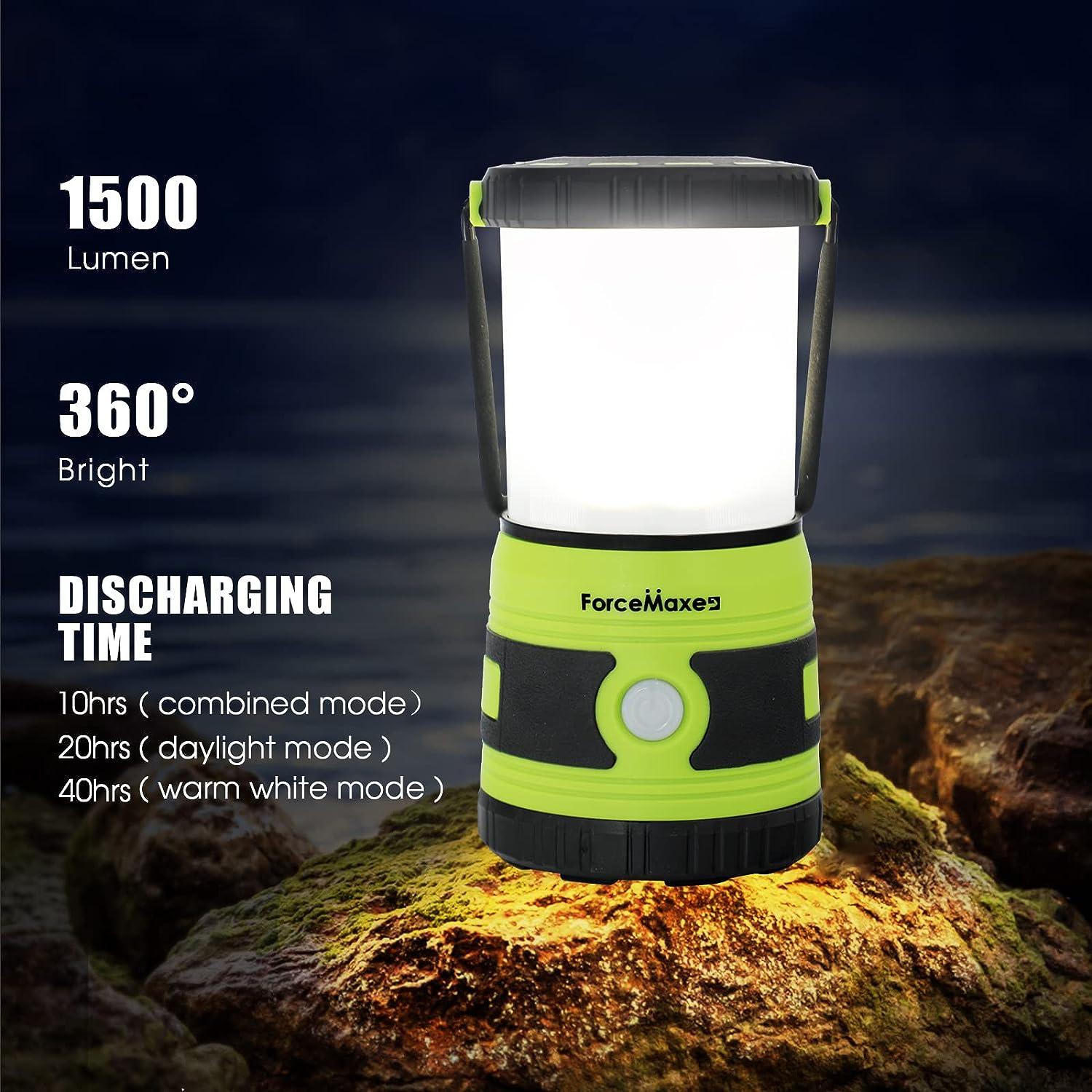 Supernova 500 Ultra Bright Camping Emergency LED Lantern Forest Green