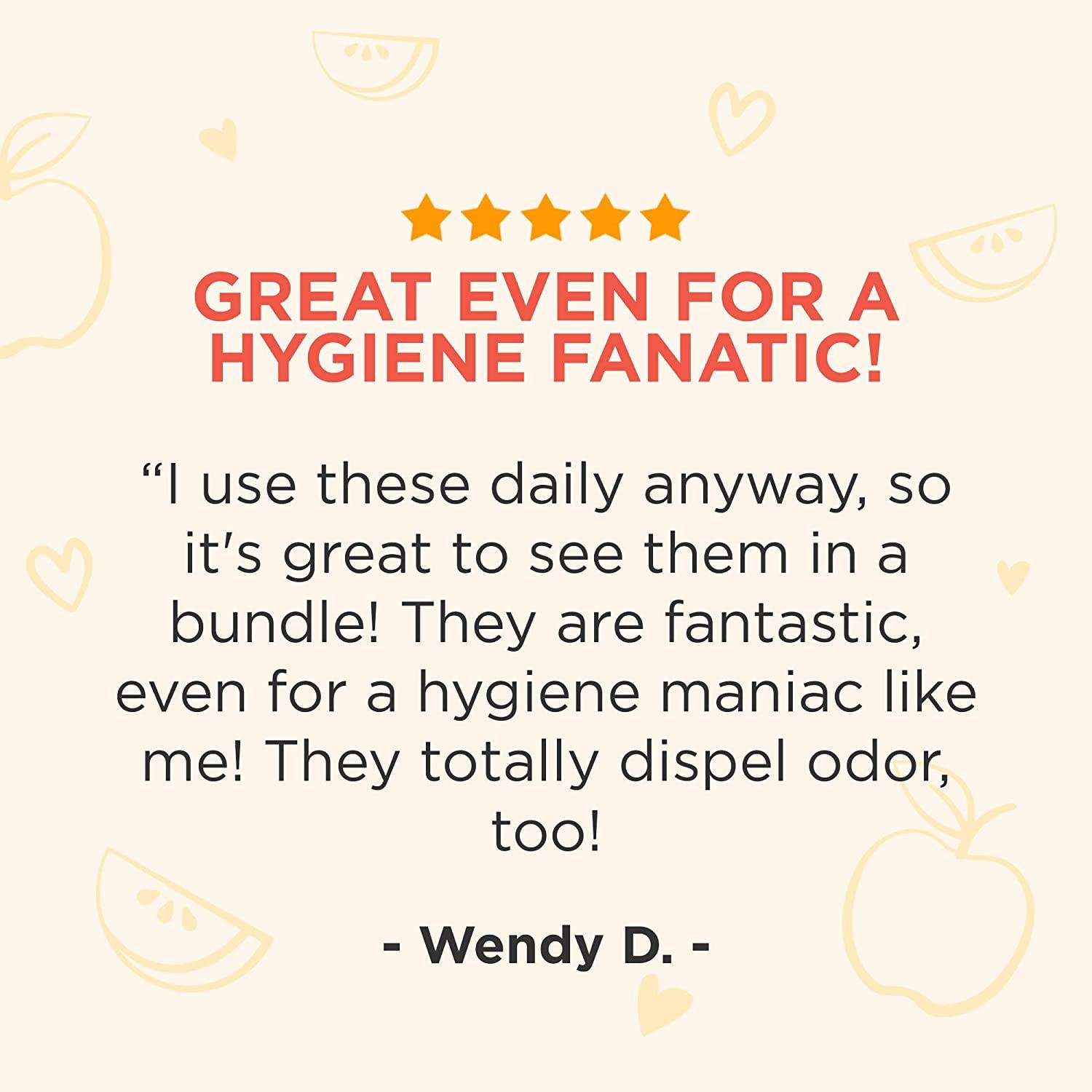 VeeFresh VeeDaily & VeeWipes ACV Bundle Apple Cider Vinegar Infused