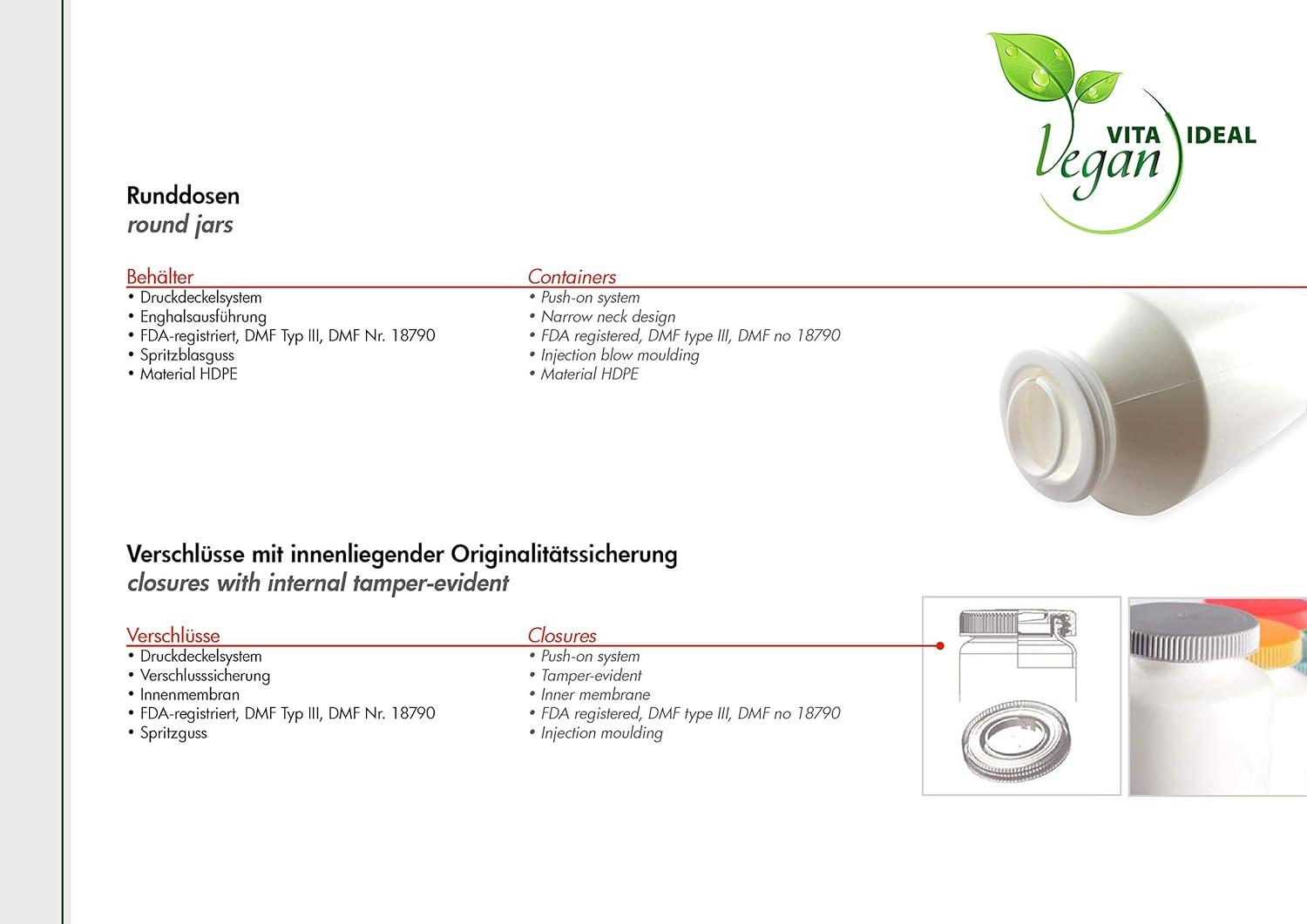 Vita Ideal Vegan Kalmus Wurzel 90 Capsules Acorus Calamus Root Powder