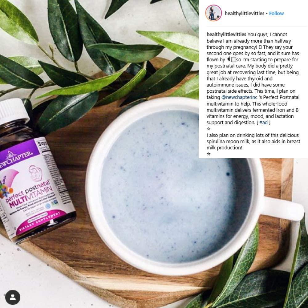 New Chapter Postnatal Vitamins Lactation Support Supplement (48 Capsules)