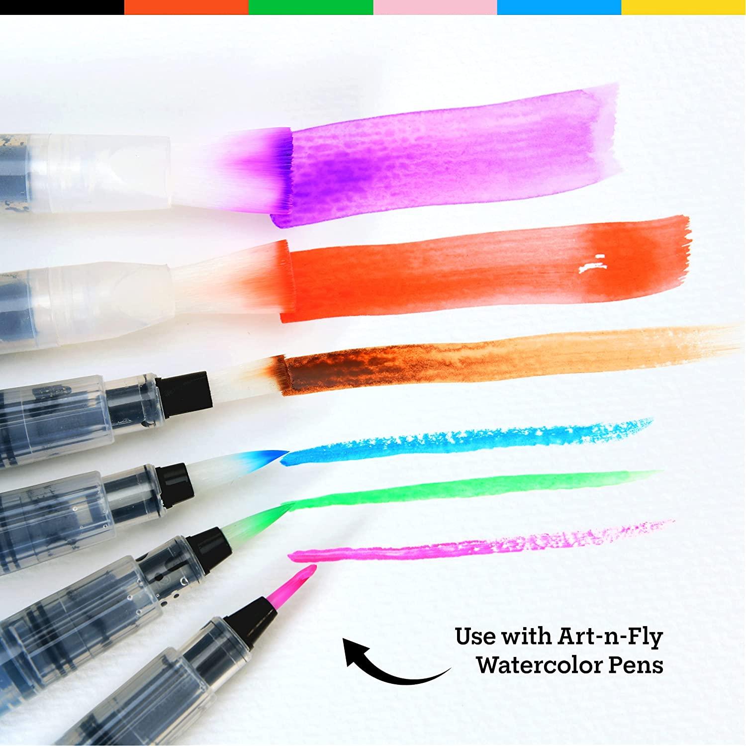 Art-n-Fly Watercolor Paper Pad 140lb/GSM Cold Press 9 X 12 30