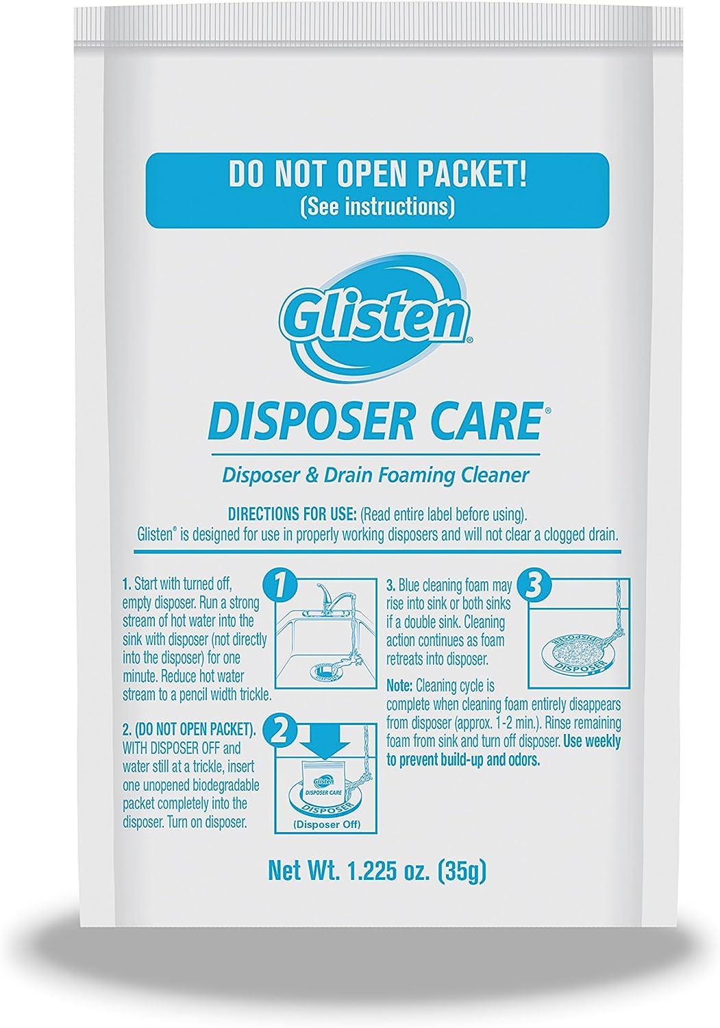 Glisten® Disposer Care®, Garbage Disposal Cleaner