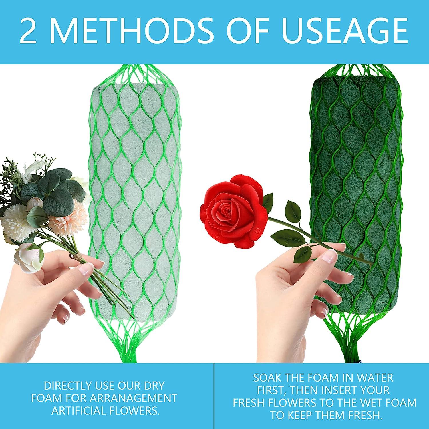 9.2Ft Floral Foam Garland for Flowers,14 Piece Flower Sponge Blocks Kit