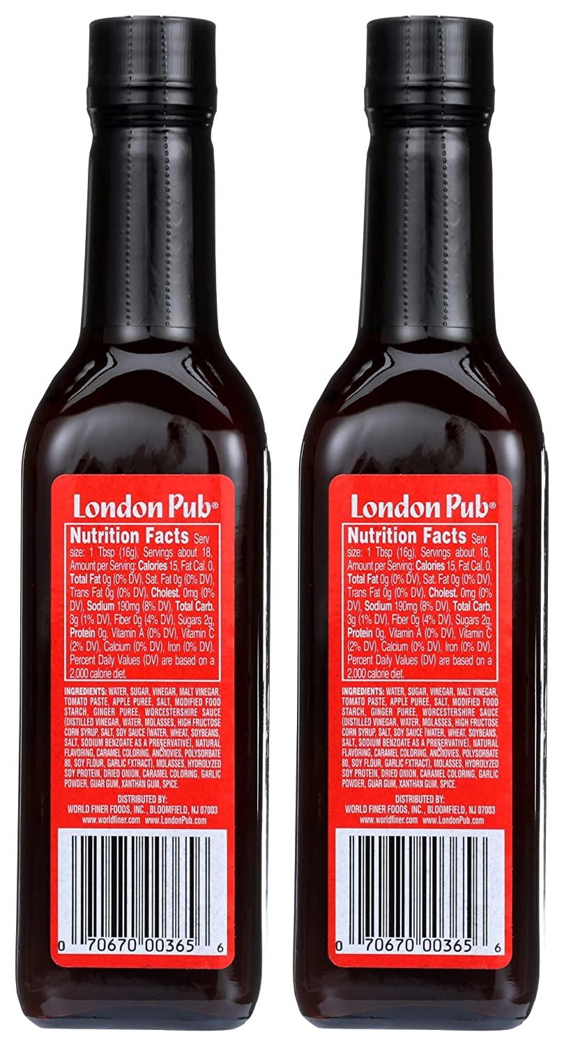 London Pub Steak & Chop Sauce 10 OZ Pack of 2
