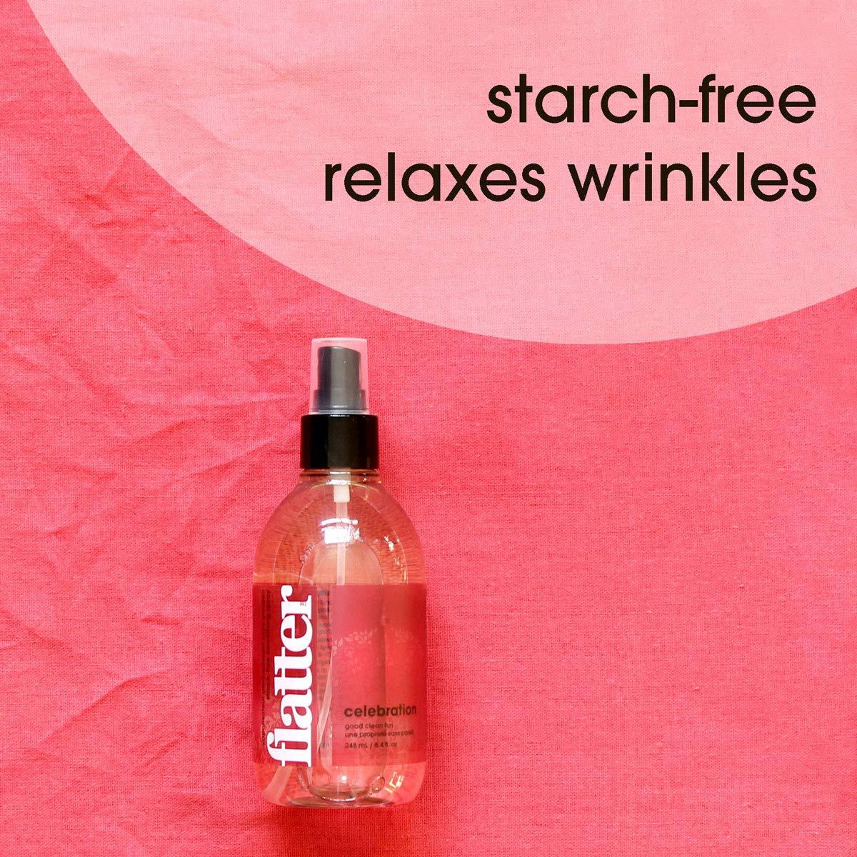 Soak Flatter Smoothing Spray Naturallyderived Wrinkle Release Spray