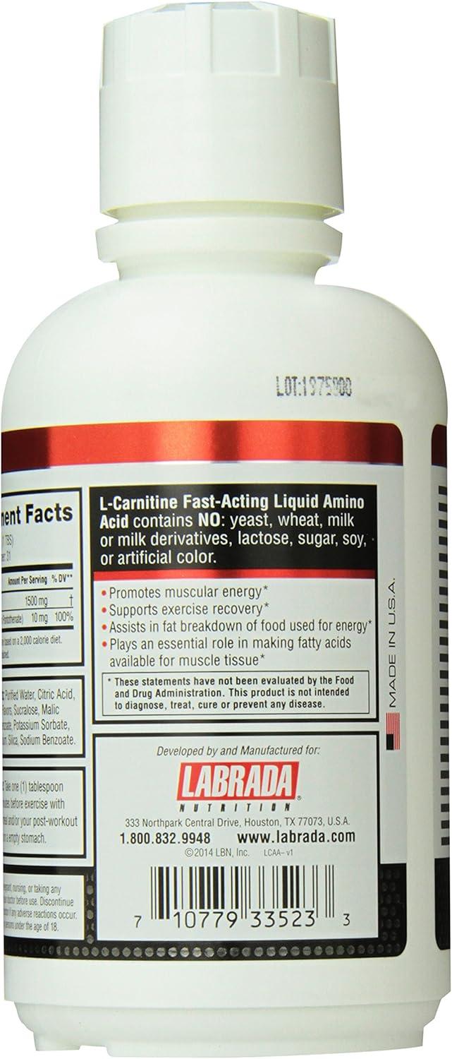 l carnitine labrada L-Carnitine 3000 Liquid 450ml Labrada main image 1