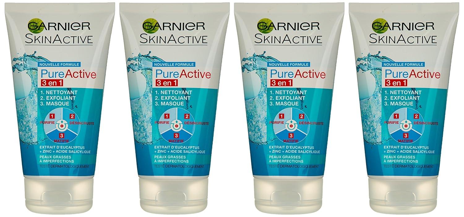 garnier pure active 3 en 1
