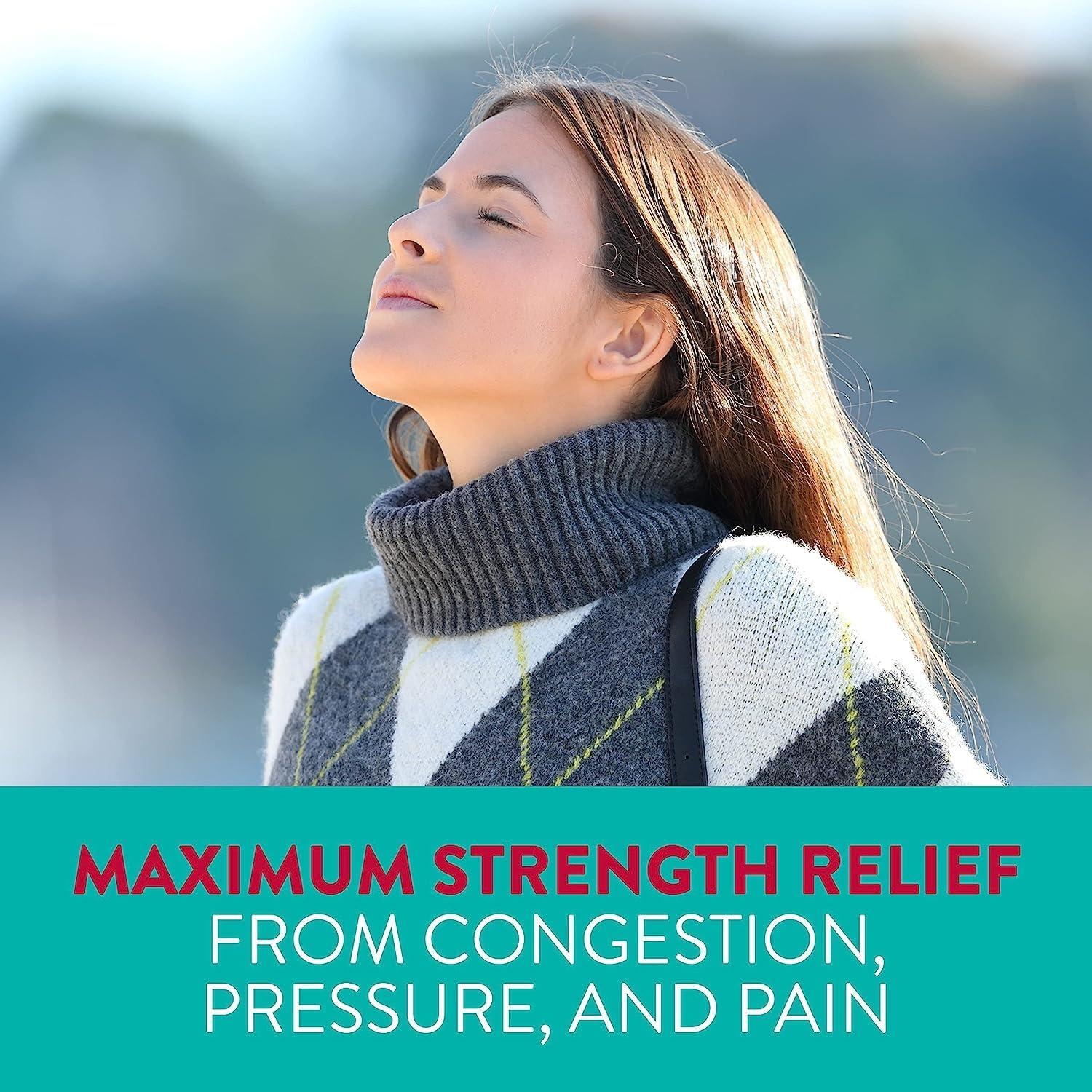 Vicks Sinex SEVERE AllInOne Sinus + Mucus Relief NonDrowsy Loosens Mucus Maximum Strength