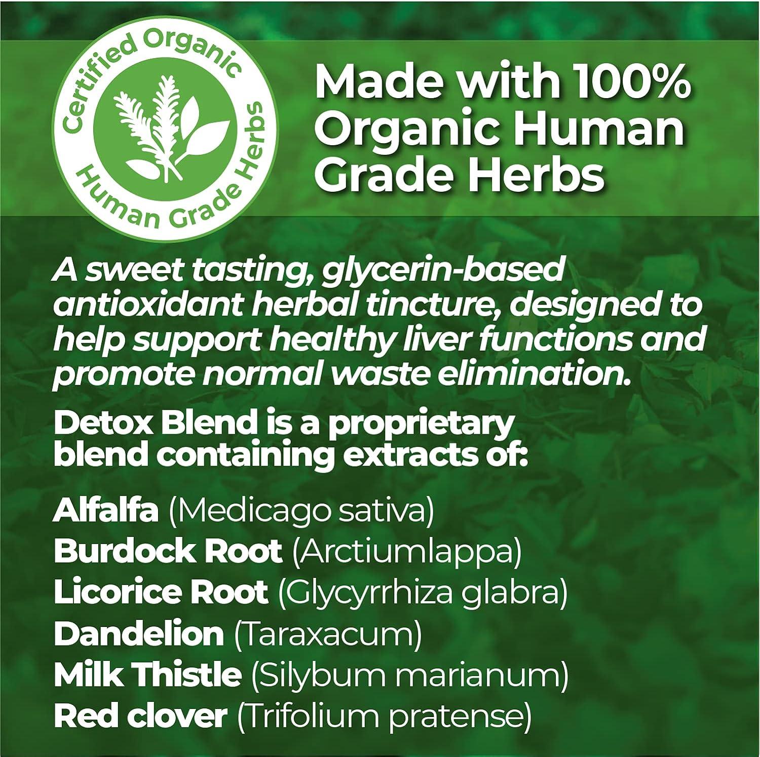 Animal Essentials Detox Blend Liver Support for Dogs and Cats 2 fl oz