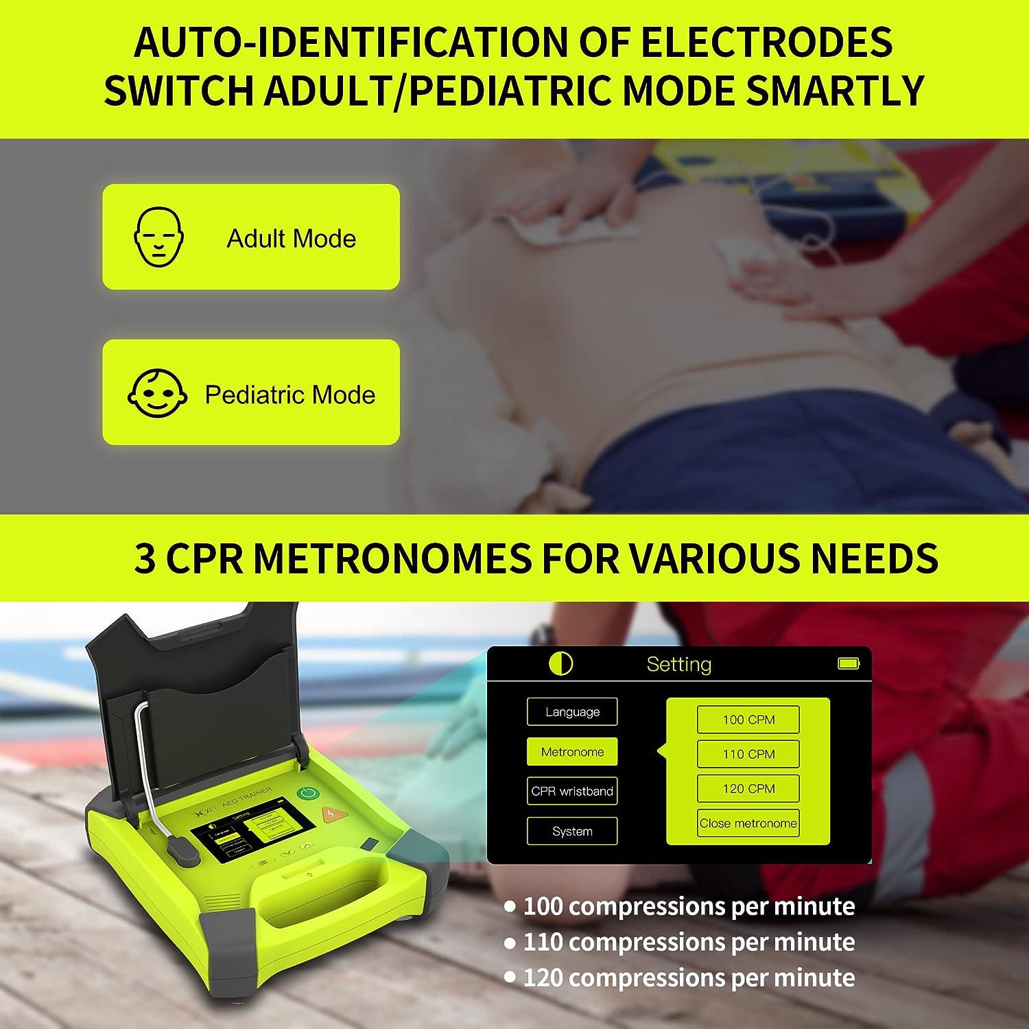 AED Trainer XFT Professional AED Training Kit CPR Training Equipment