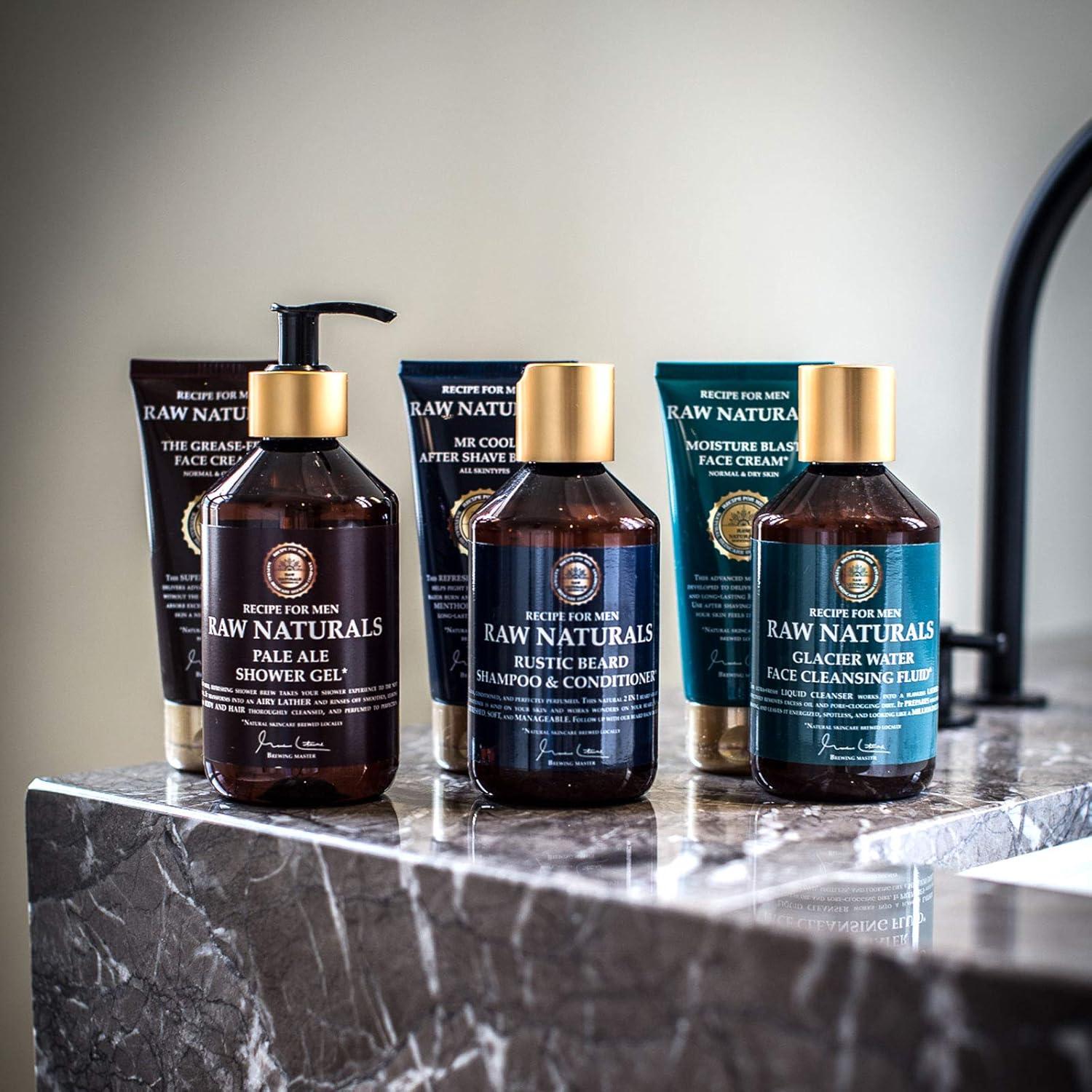 Recipe for Men Raw Naturals Mr Cool After Shave Balm Protects Against  Razor Burn Dryness for All Skin Types 100ml