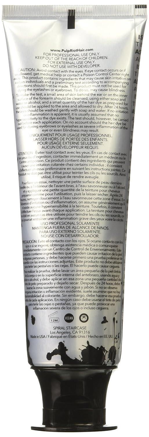 Pulp Riot Semi-Permanent Hair Color - Smoke Grey 4oz | Unisex Hair Dye ...